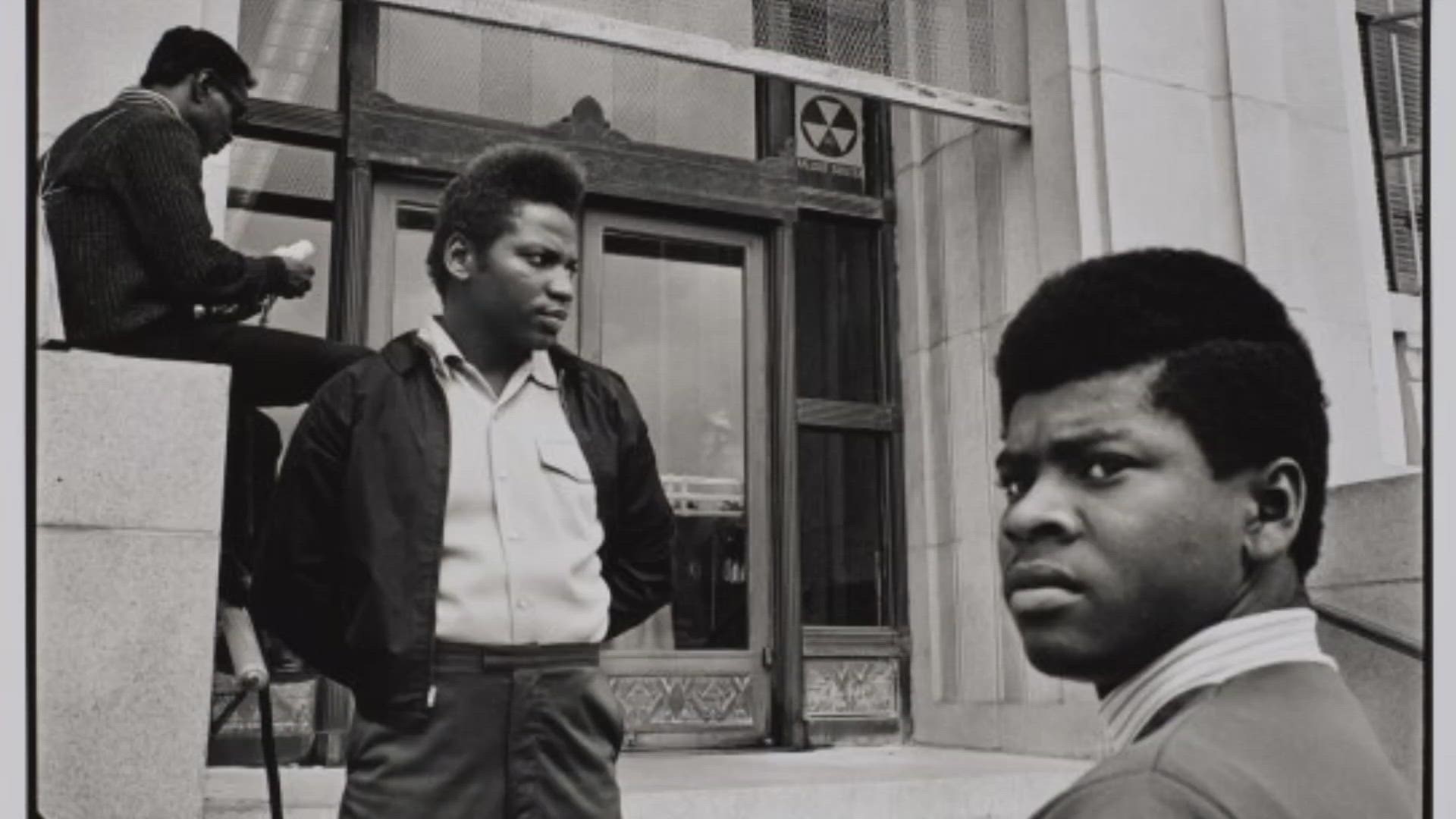 The new exhibit highlights members of the Oakland Chapter of the Black Panther Party.