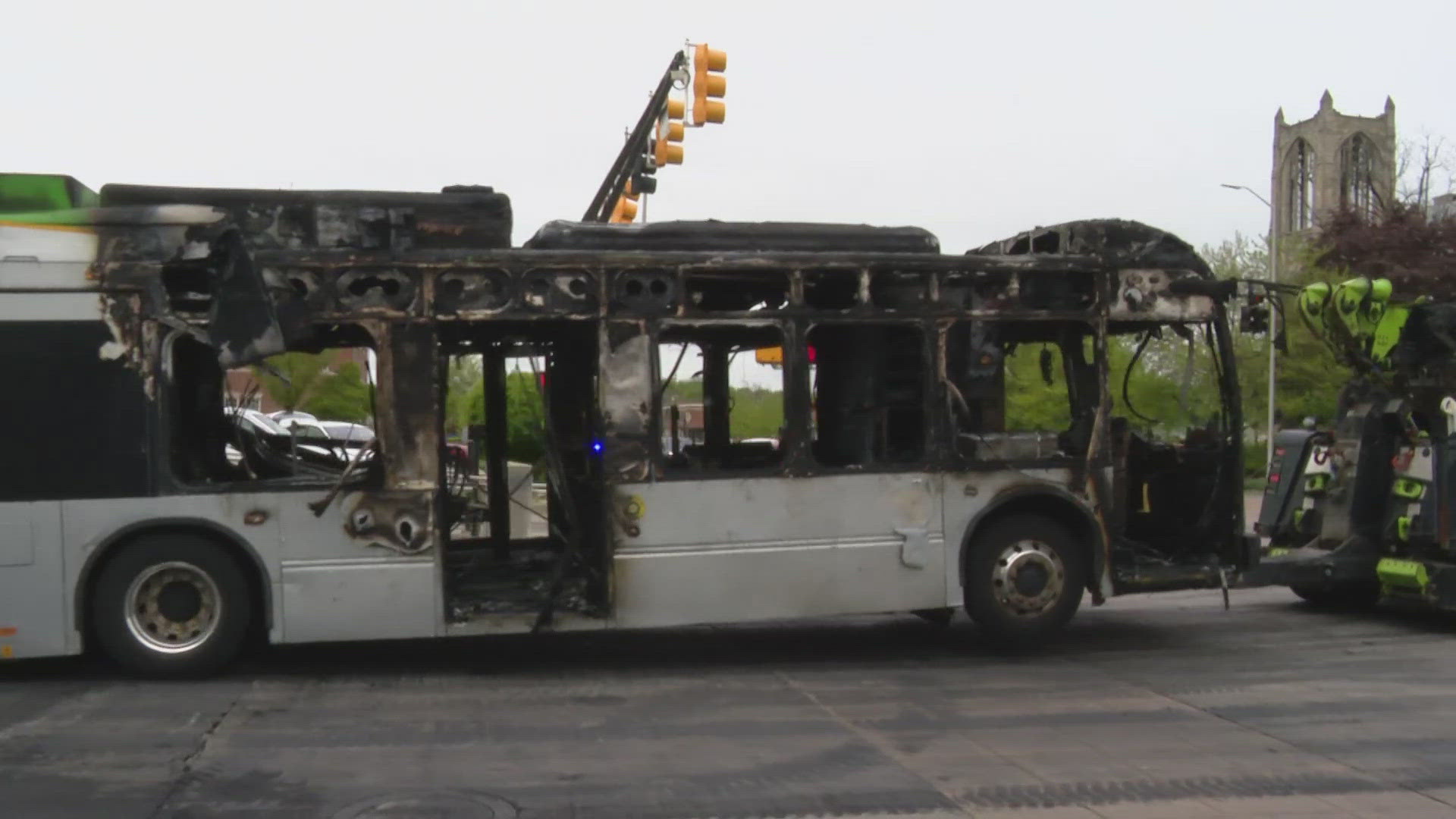 13News reporter Lauren Kostiuk breaks down what we know about an IndyGo bus fire that took place Wednesday morning.