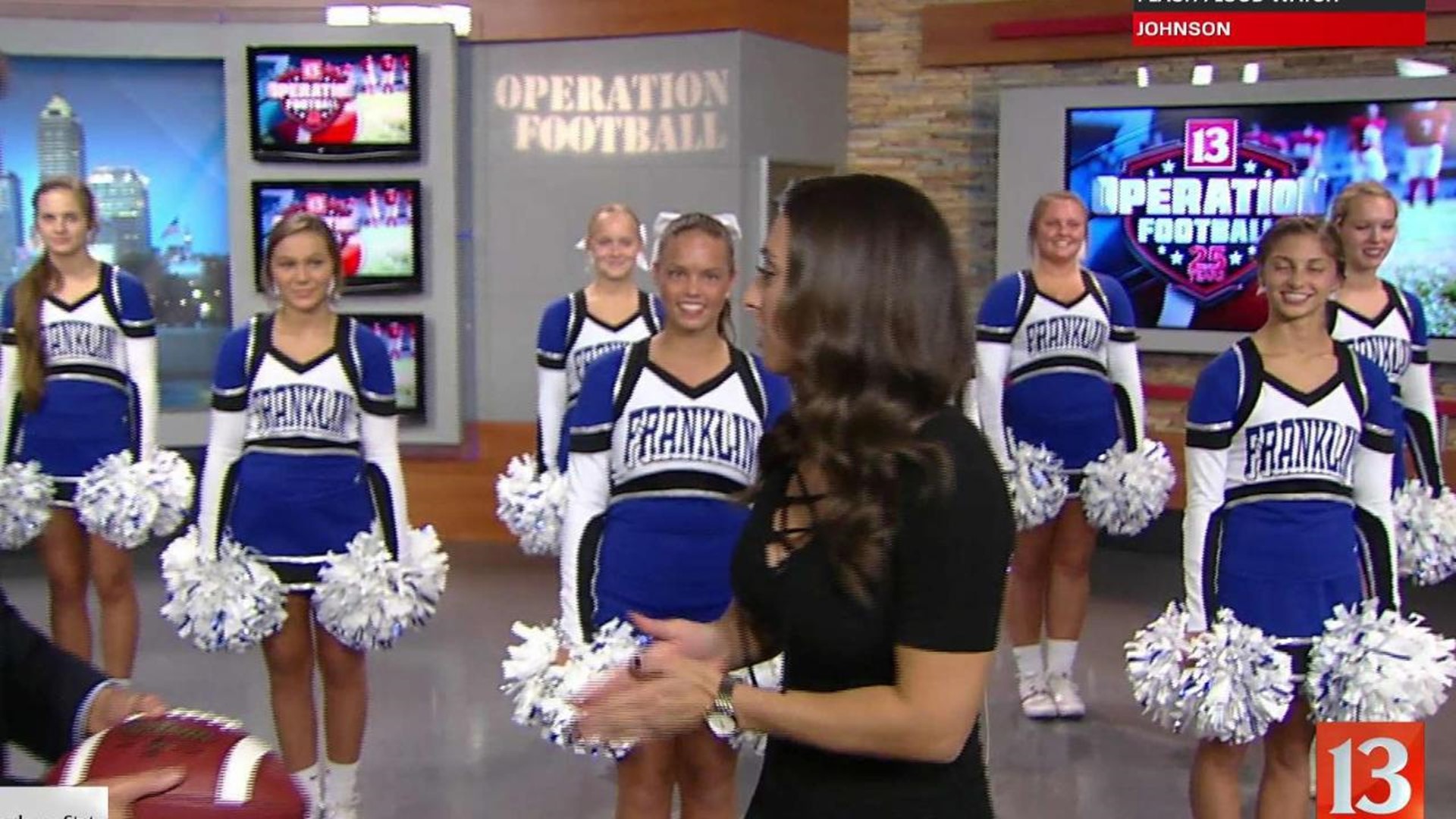 Operation Football Cheerleaders of the Week  Franklin