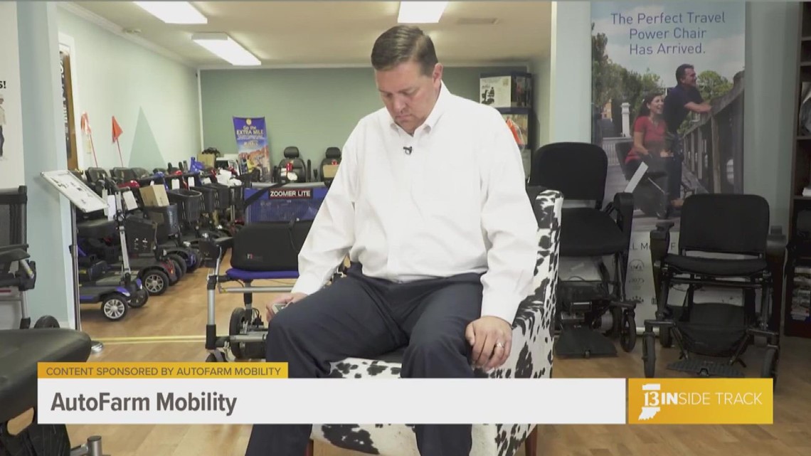 13INside Track learns about a new product to help people stand from any chair with AutoFarm Mobility