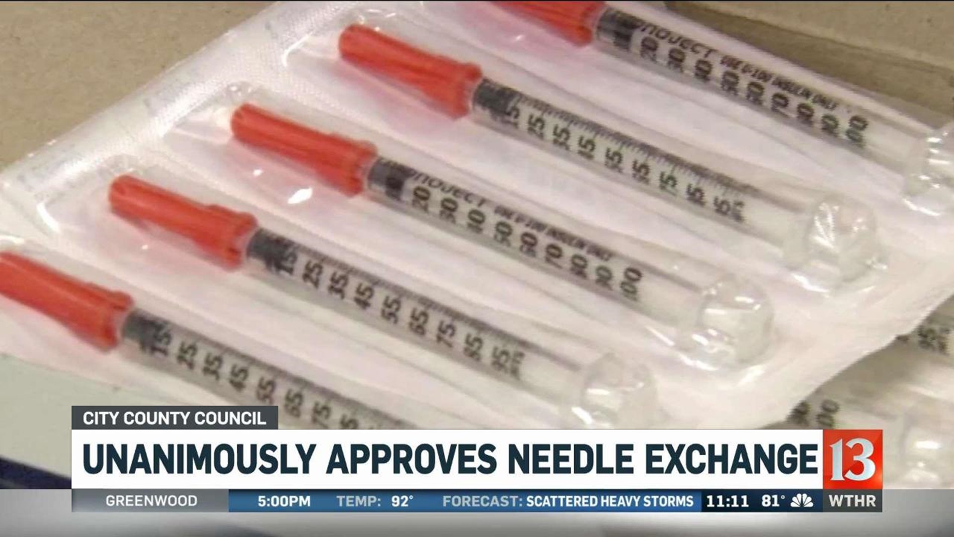 Council votes unanimously to create state's largest needleexchange