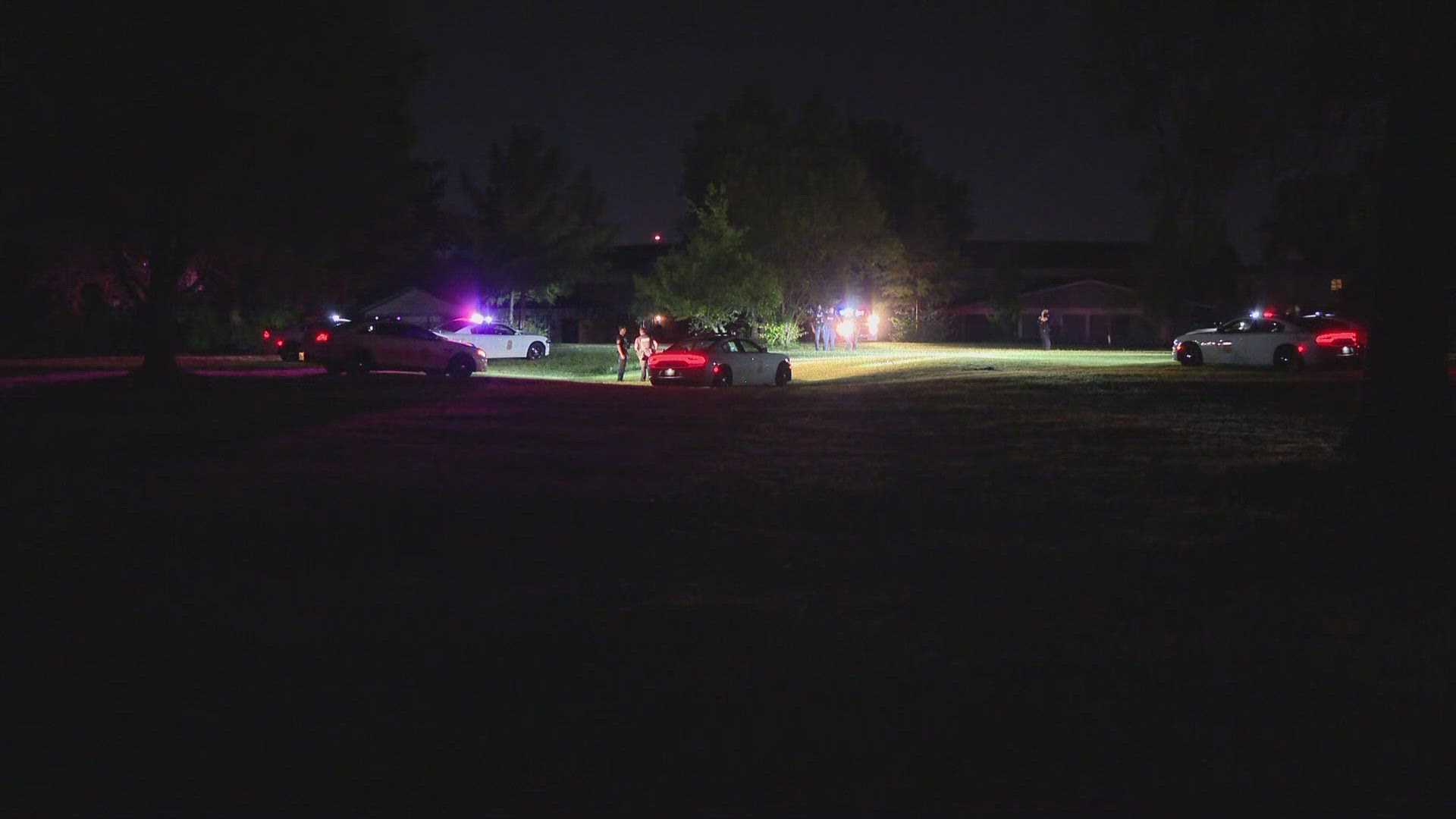 It happened Wednesday evening in Gardner Park on near 46th & Shadeland.