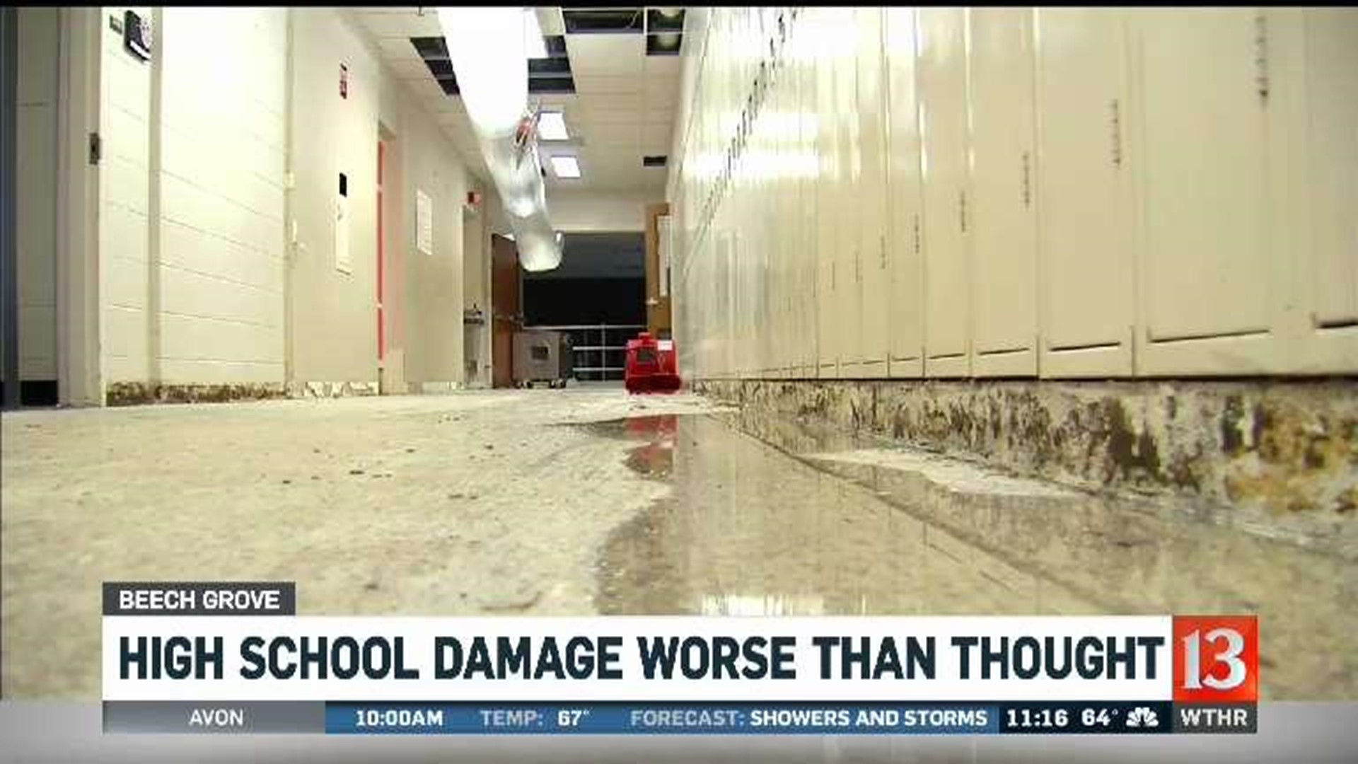Beech Grove High School Tornado Repairs