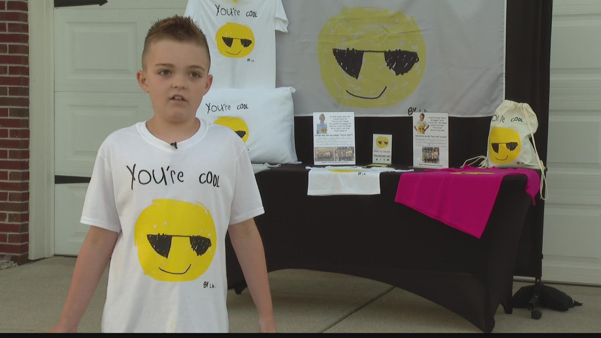 It all started in 2021 with a simple drawing by now-third-grader Lincoln Klepper.