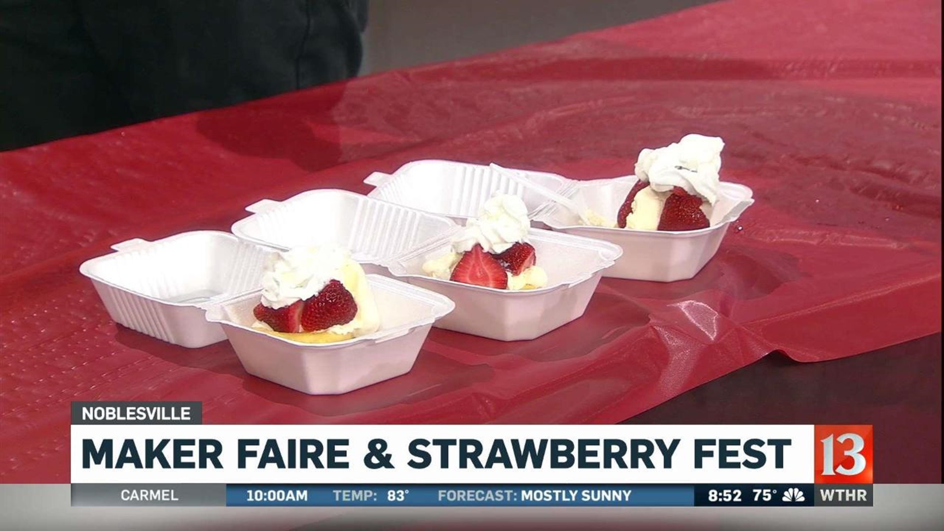 Strawberry fest in Noblesville