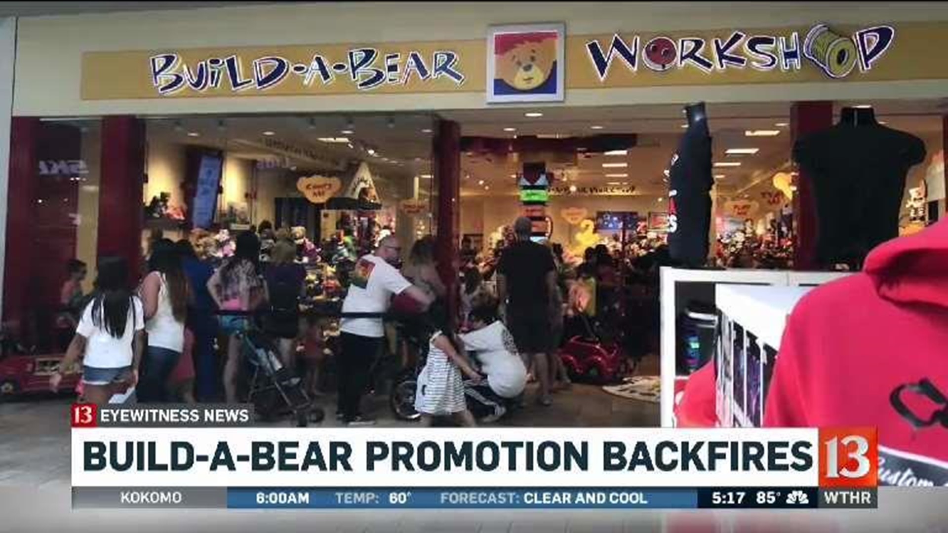 Build-A-Bear promotion creates long lines