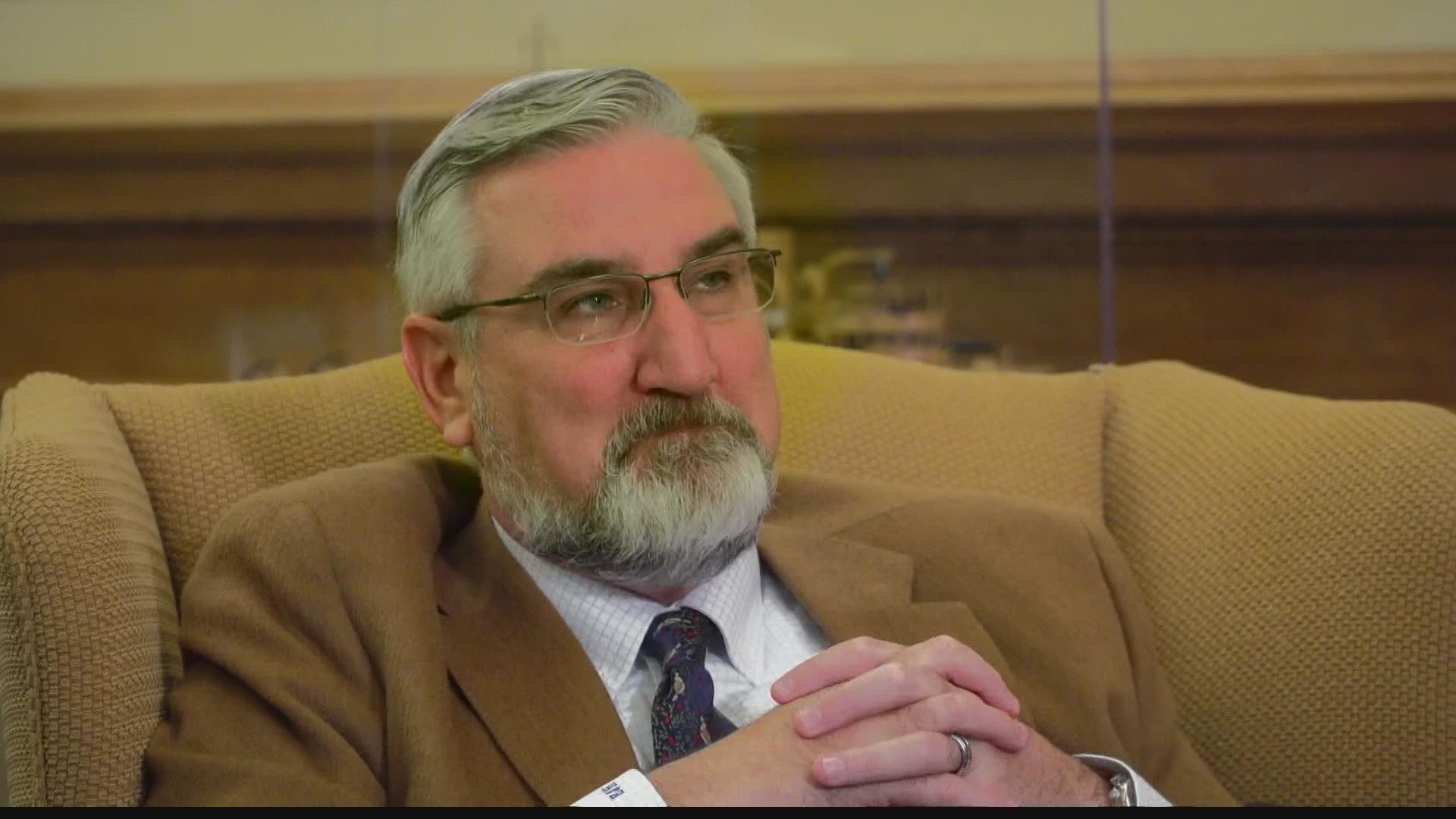 In the past, Holcomb said if marijuana was not legal at the federal level he did not support it being legalized in Indiana.