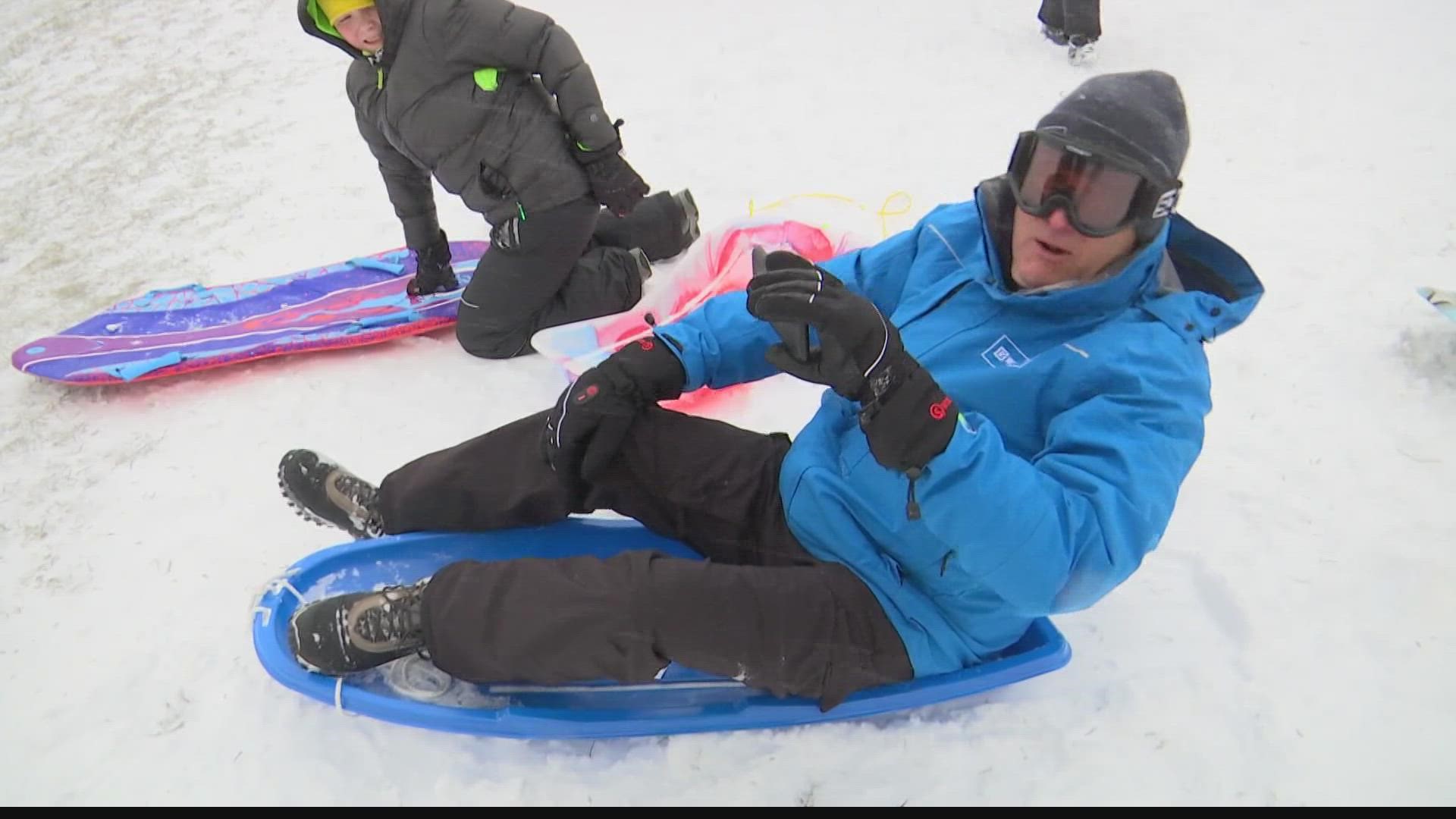 Wham! The Joys of Sledding with Dave Calabro