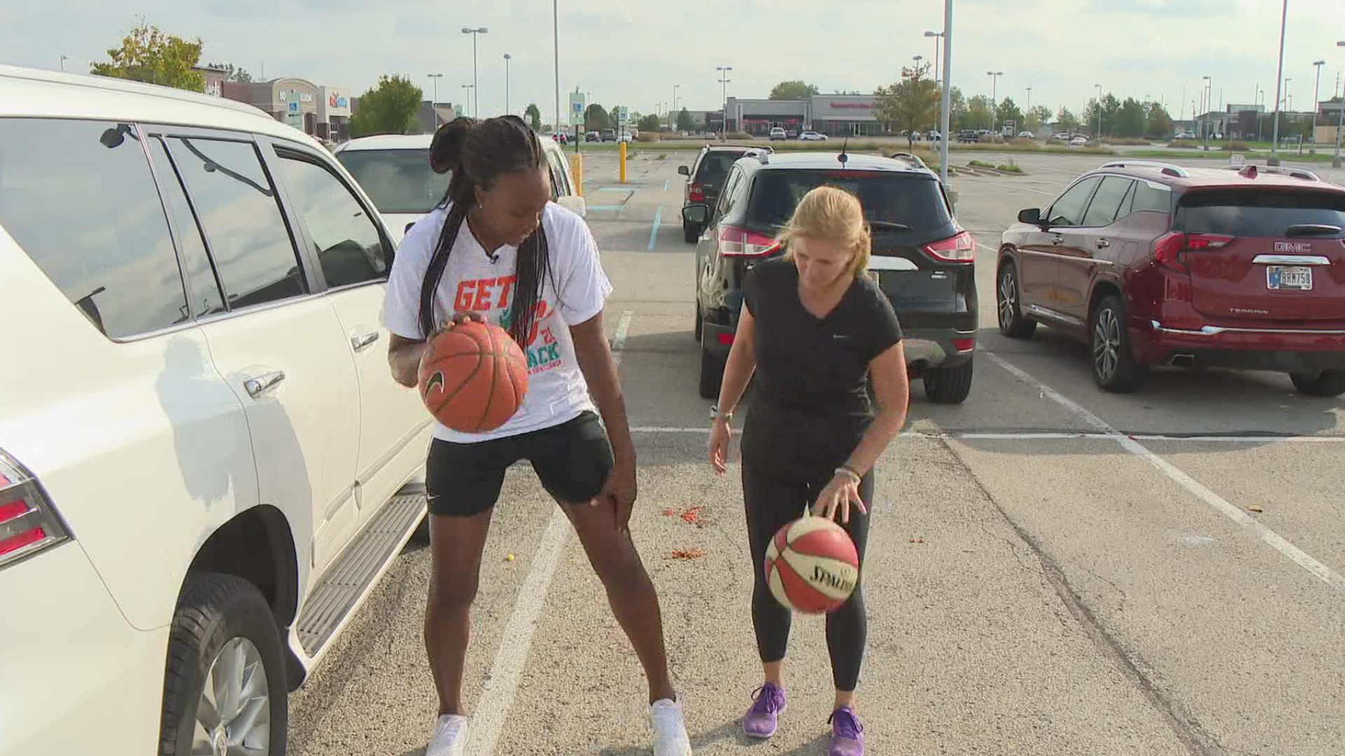 Indiana Fever legend Tamika Catchings joins Anne Marie Tiernon for today's Friday Fit Tip to share some dribbling tips.