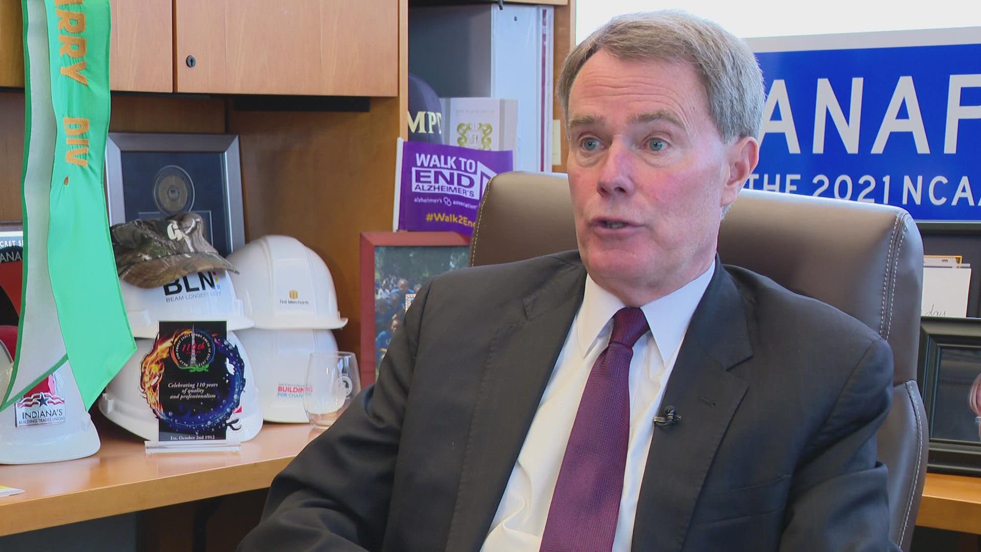 Violent crime is a major issue plaguing the city of Indianapolis. Karen Campbell spoke with Mayor Joe Hogsett on the topic.