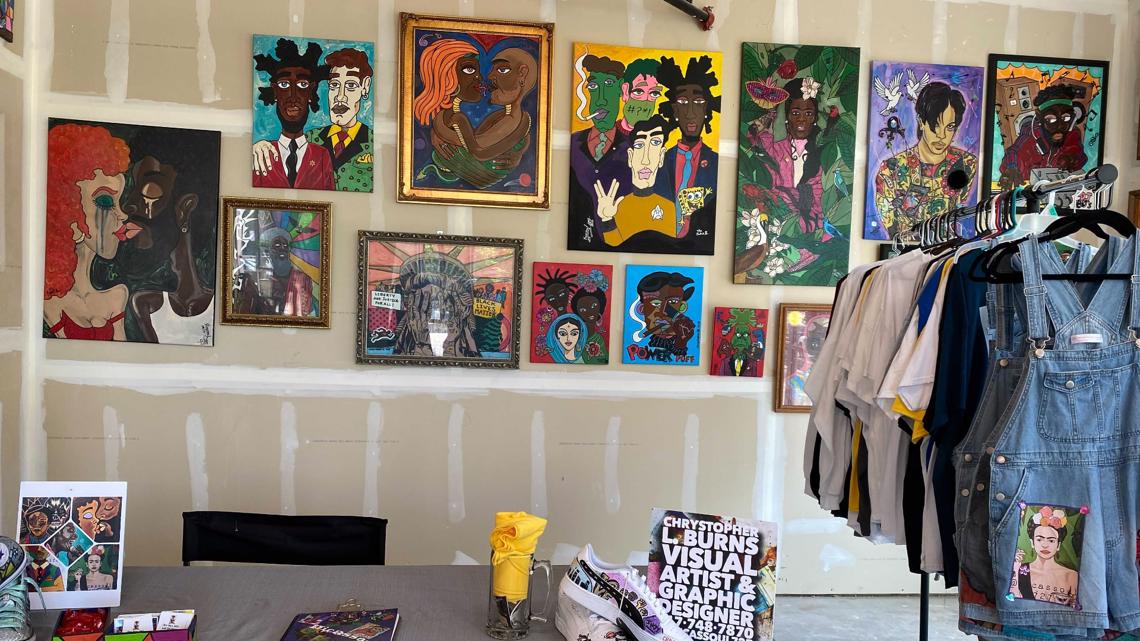 Inspiring Indiana: Pop-up art and fashion shop fills vacant