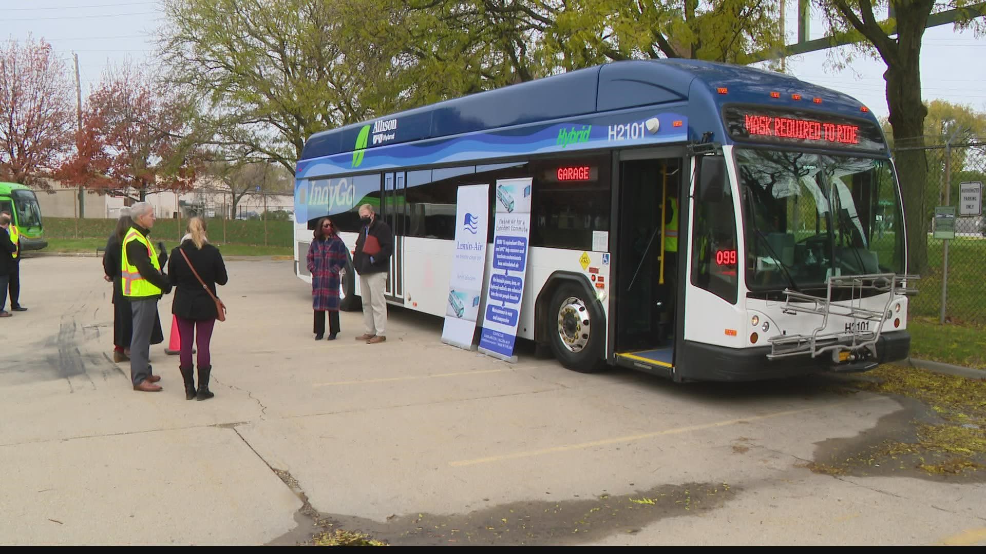 IndyGo wants make sure their buses are as safe as possible for their passengers and drivers.