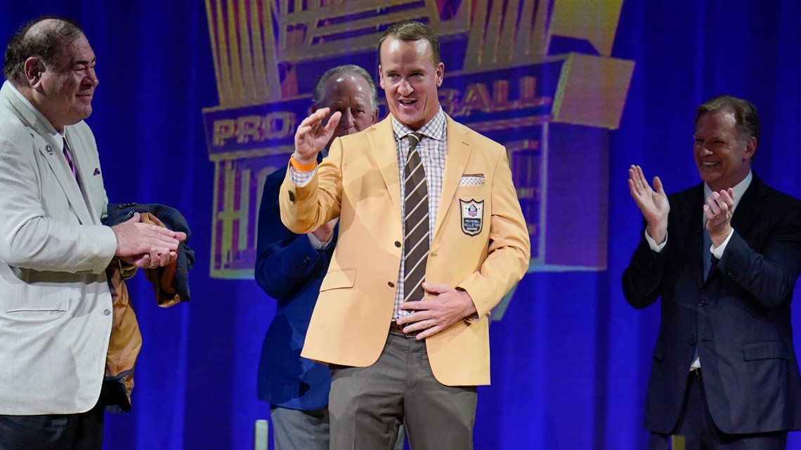 Peyton Manning Pro Football Hall of Fame Enshrinement Speech