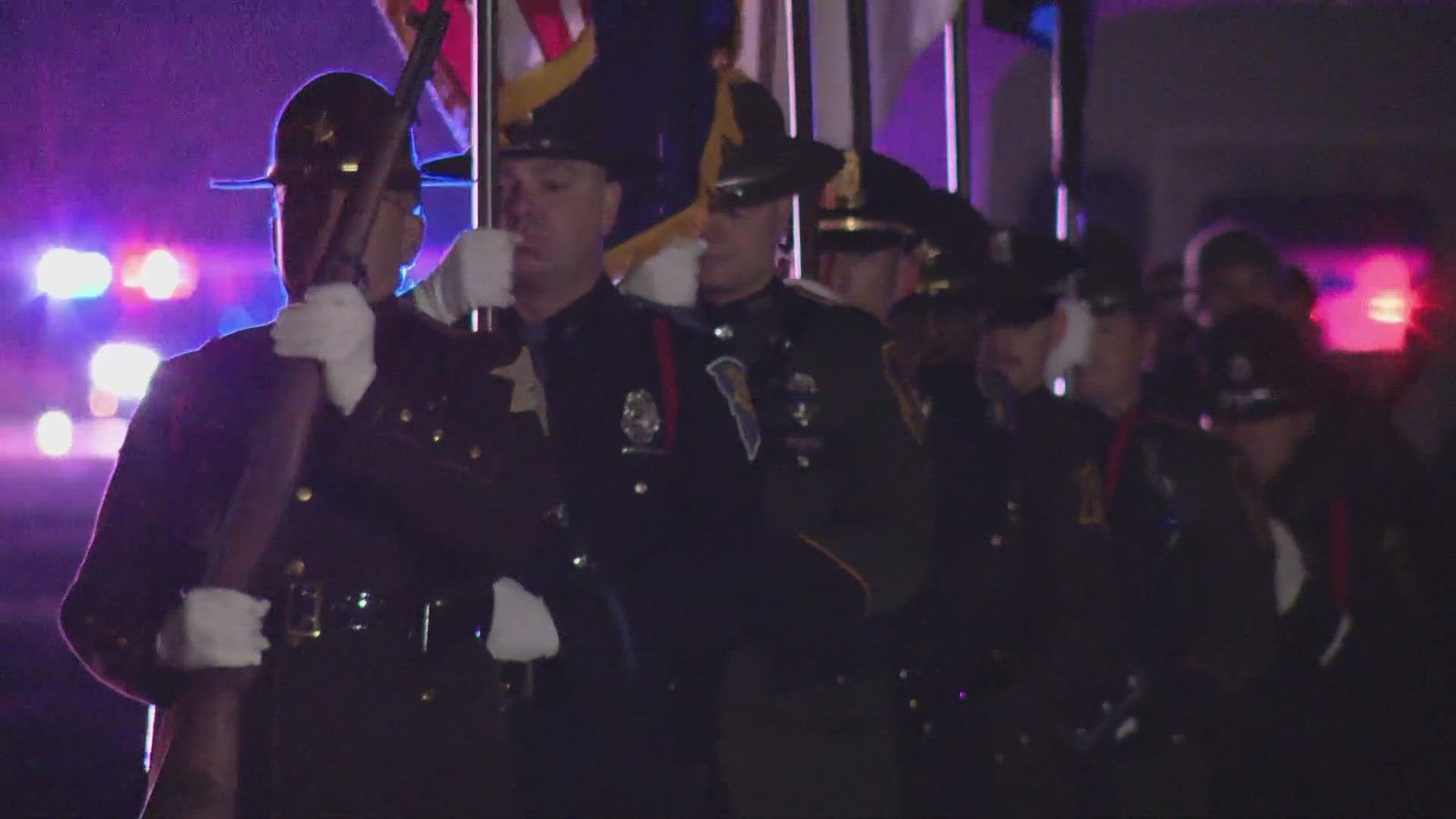 The community came together Tuesday to remember the fallen.