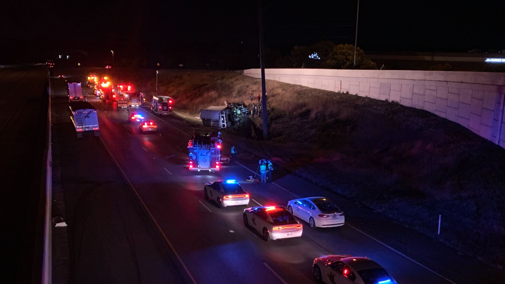 Semi crash on I465 near Allisonville Road kills Michigan man