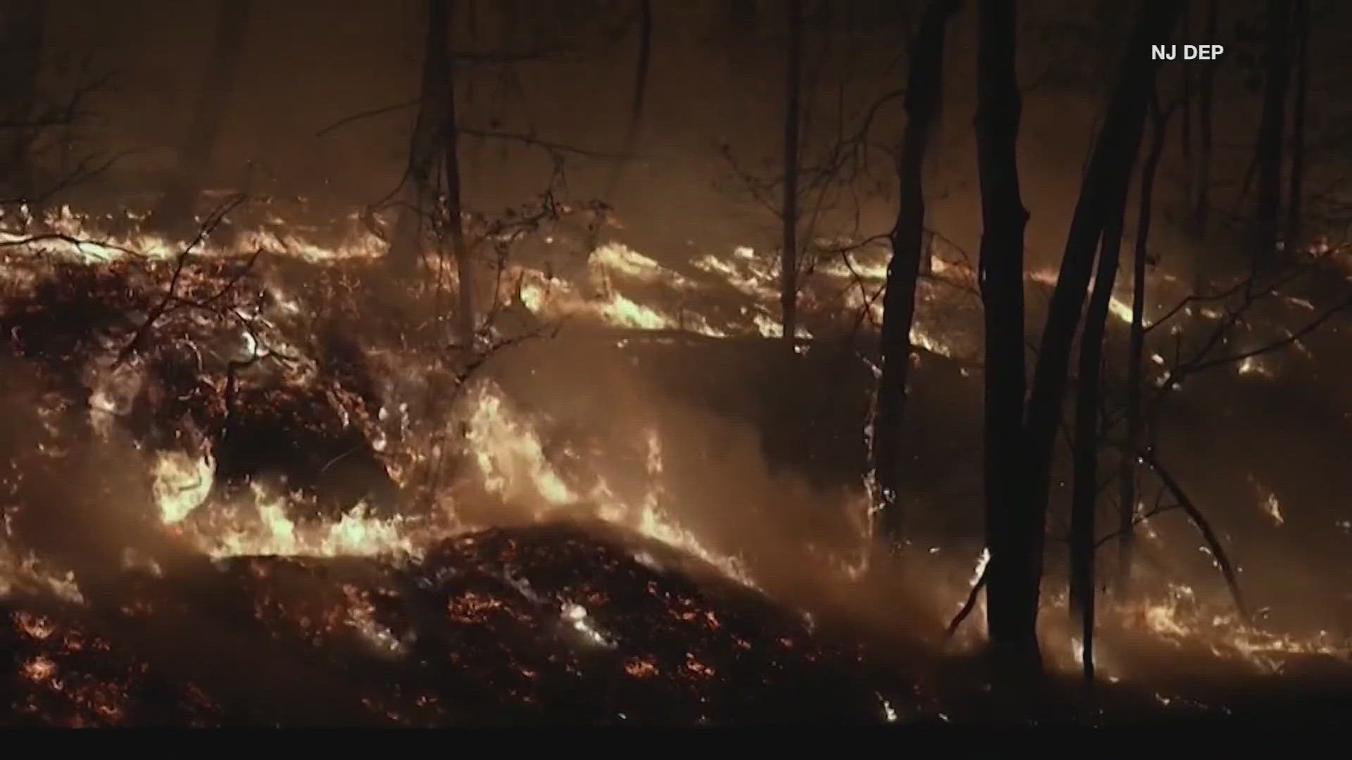 California worries that strong winds could return and fan an already destructive fire.