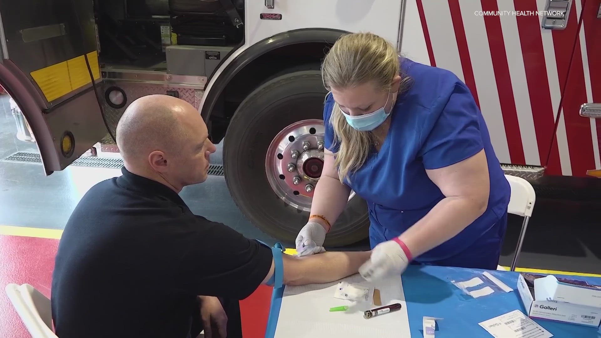 Firefighters in Fishers now have access to groundbreaking "cancer screening."