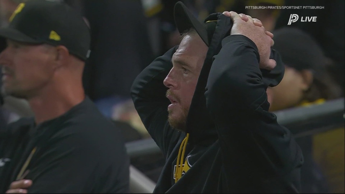 Fan falls over 20 feet from stands onto field during Cubs vs. Pirates ...