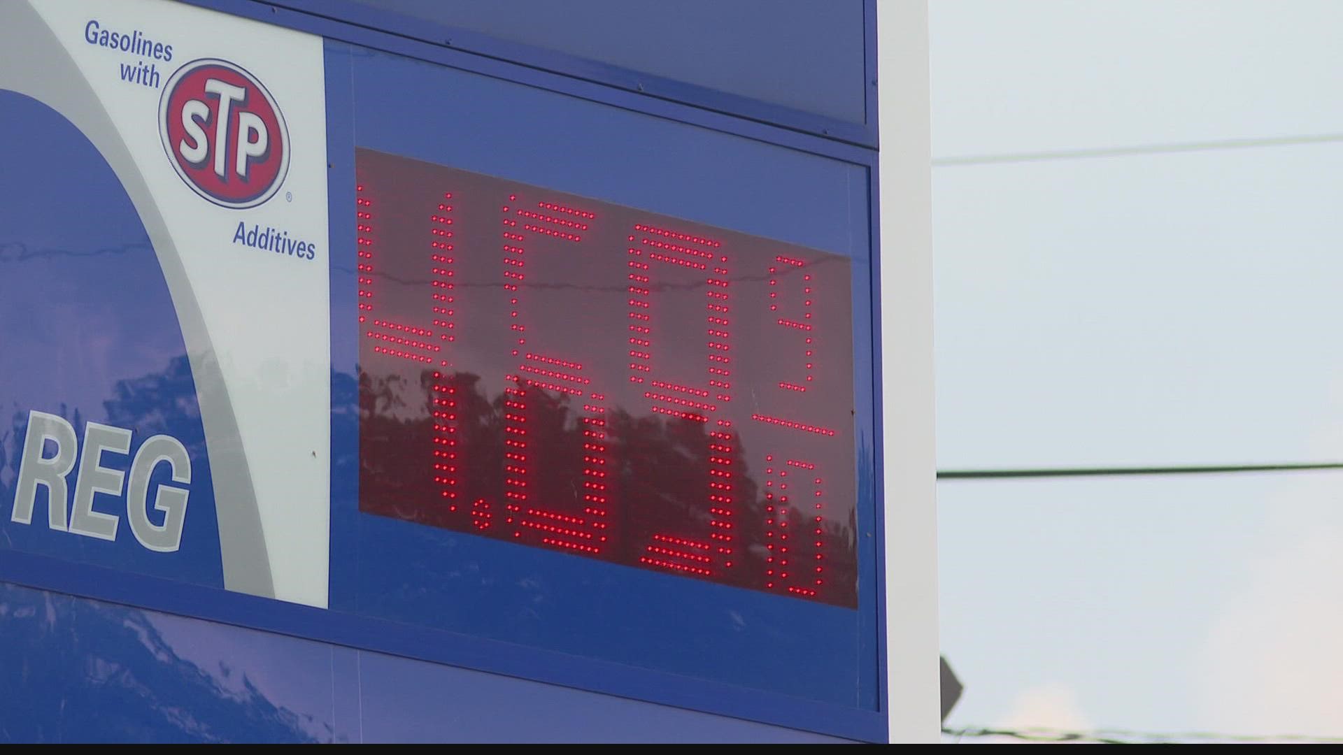 Some motorists told 13News they're thinking about ways to earn more money to pay for higher fuel prices.