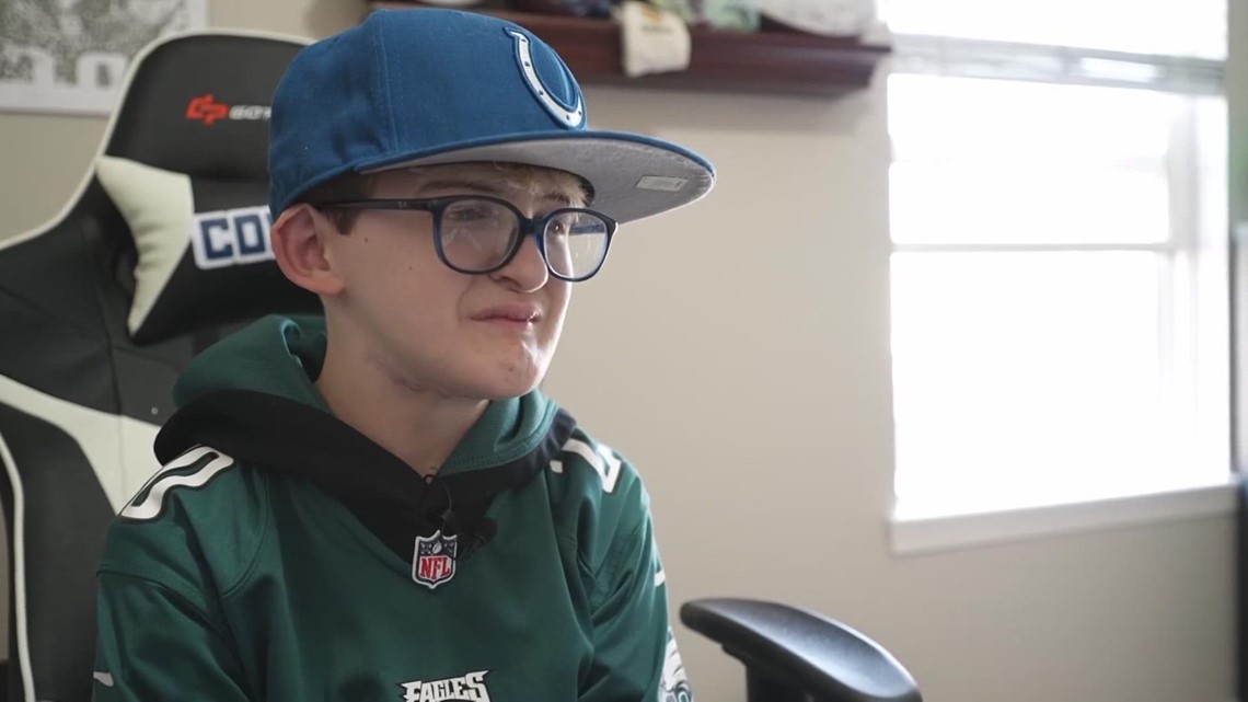 Colts superfan Giovanni says football contributes to positive outlook