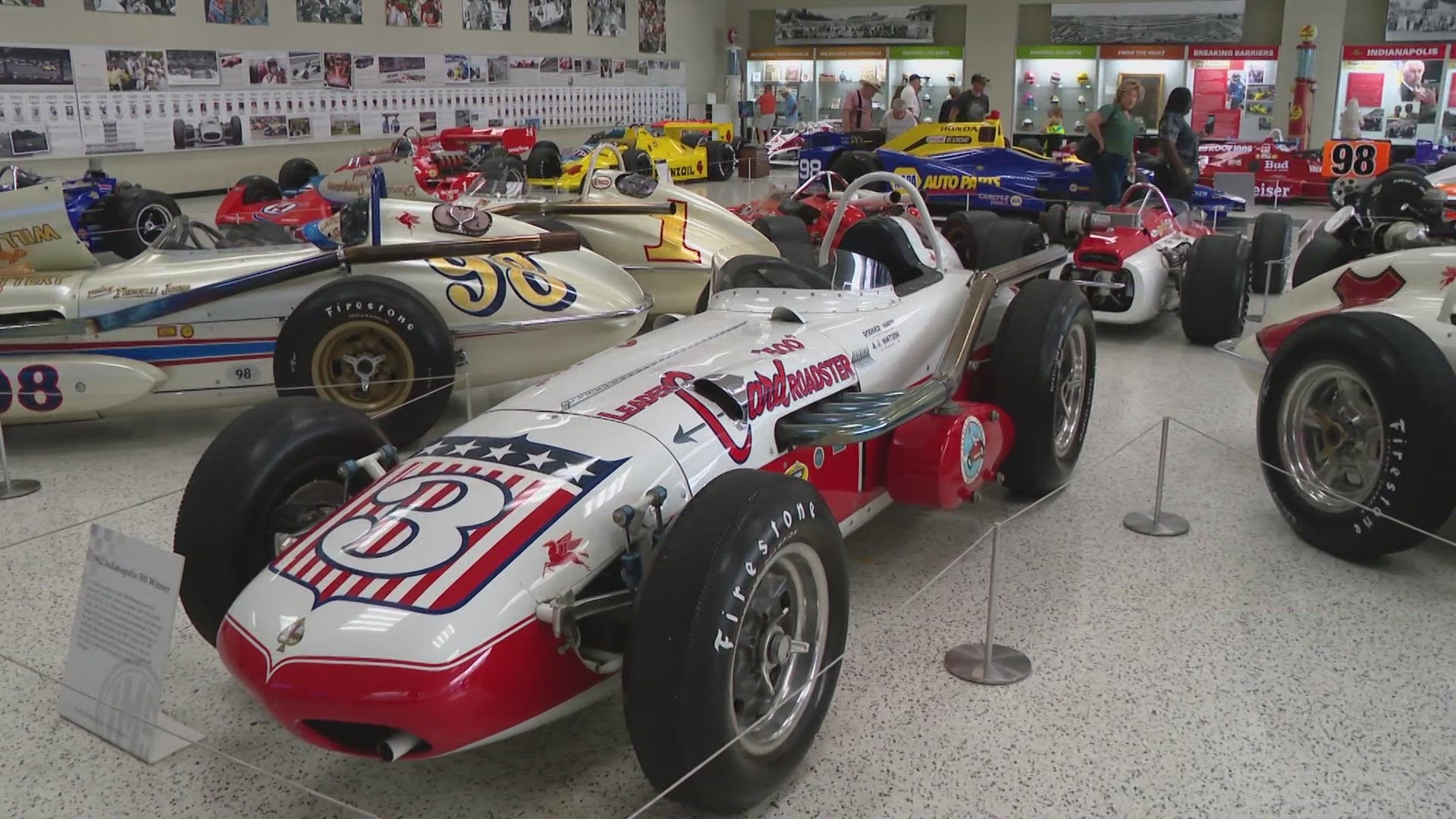Attention race fans - major construction is underway at the Indianapolis Motor Speedway Museum.