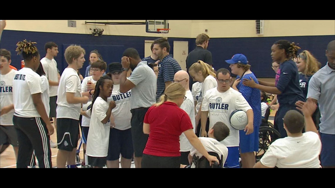 Butler hosts sixth basketball camp for kids with special needs