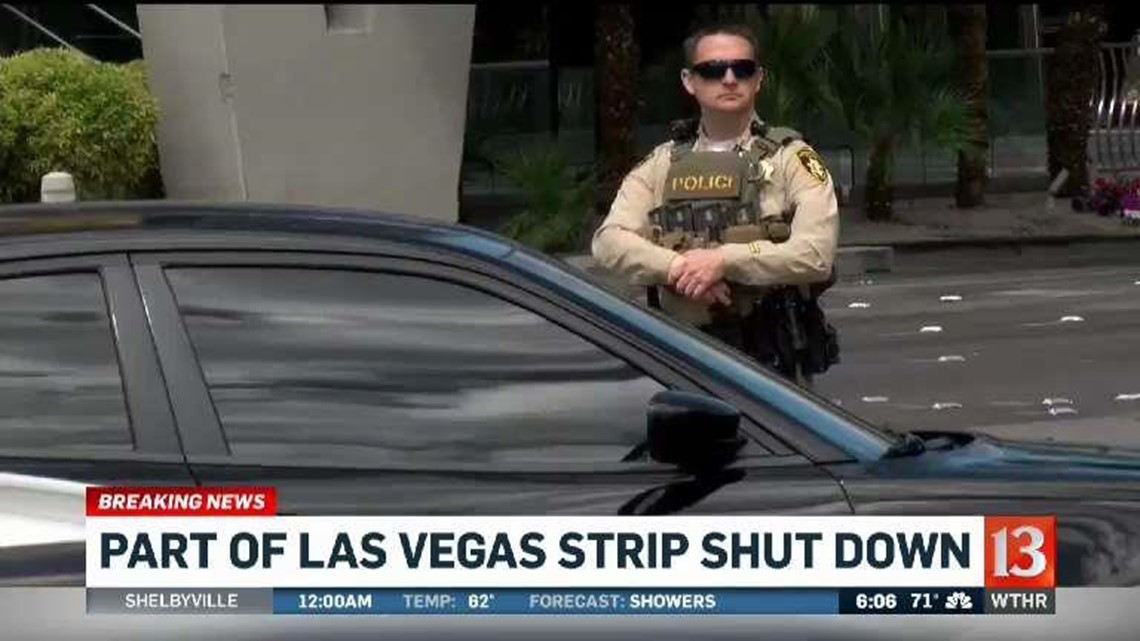 Gunman surrenders after deadly shooting along Vegas Strip | wthr.com