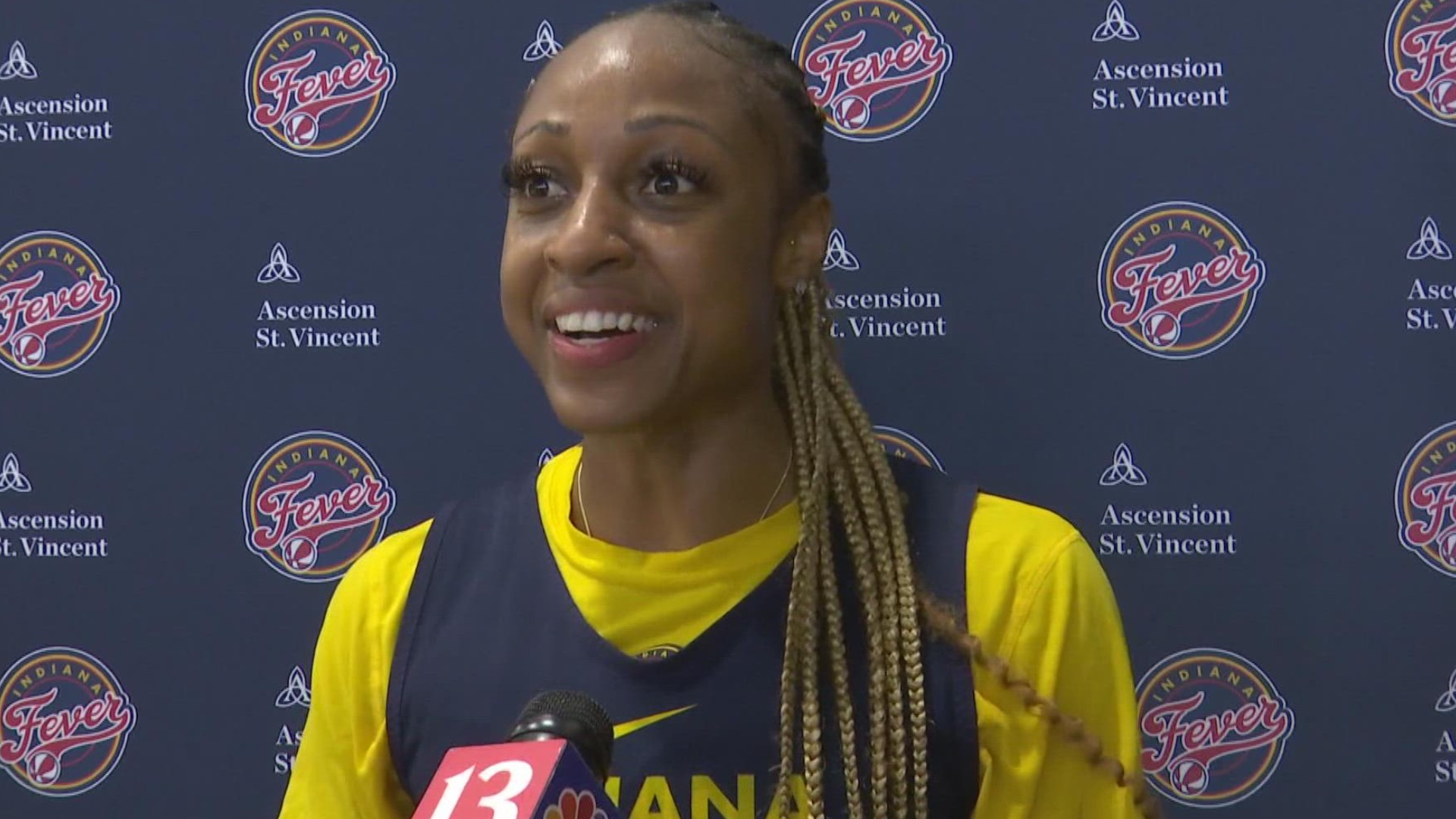 The Indiana Fever is rebuilding by bringing veterans and rookies together on the court.