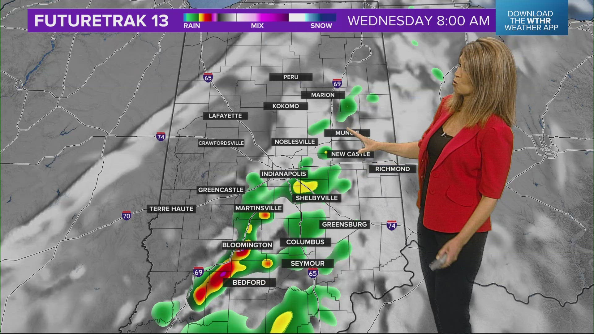 13News meteorologist Angela Buchman takes a look at the Carb Day and Race Day forecasts.