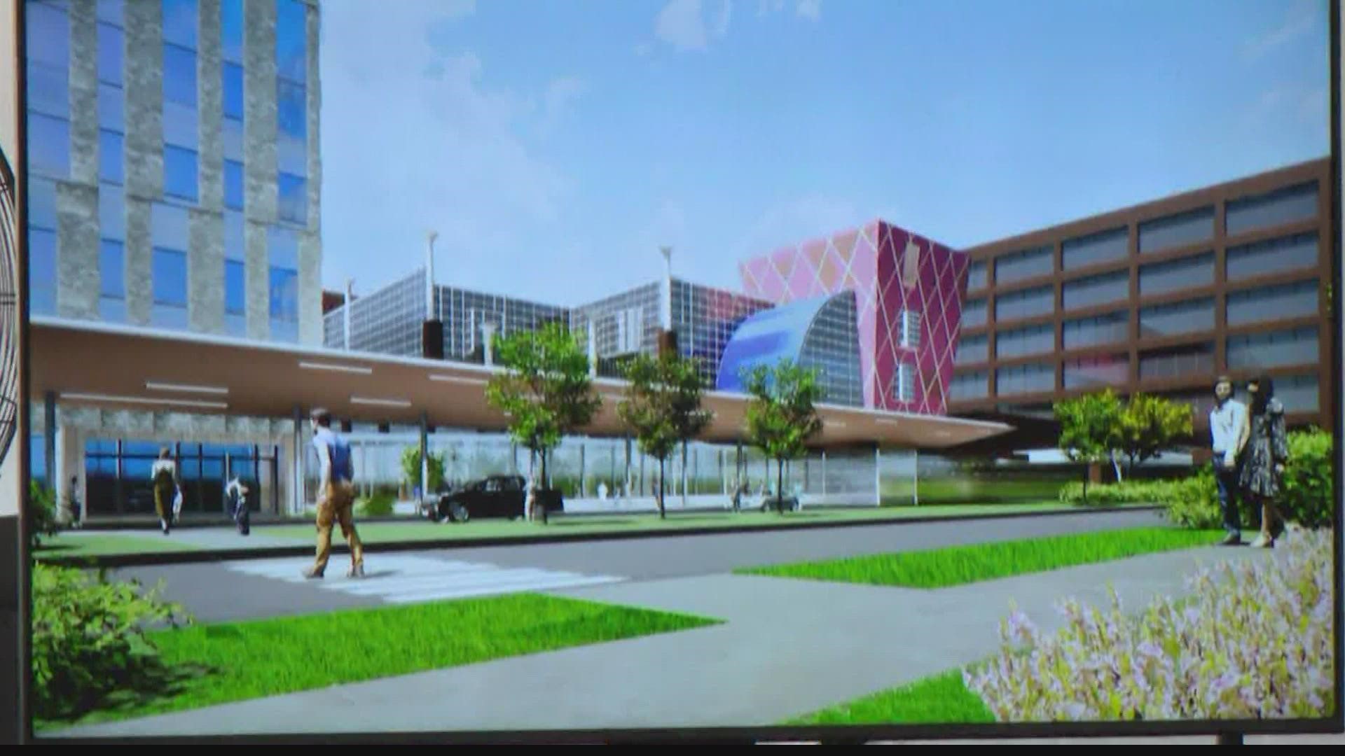 The new construction is just one of several new projects announced in May of 2021.