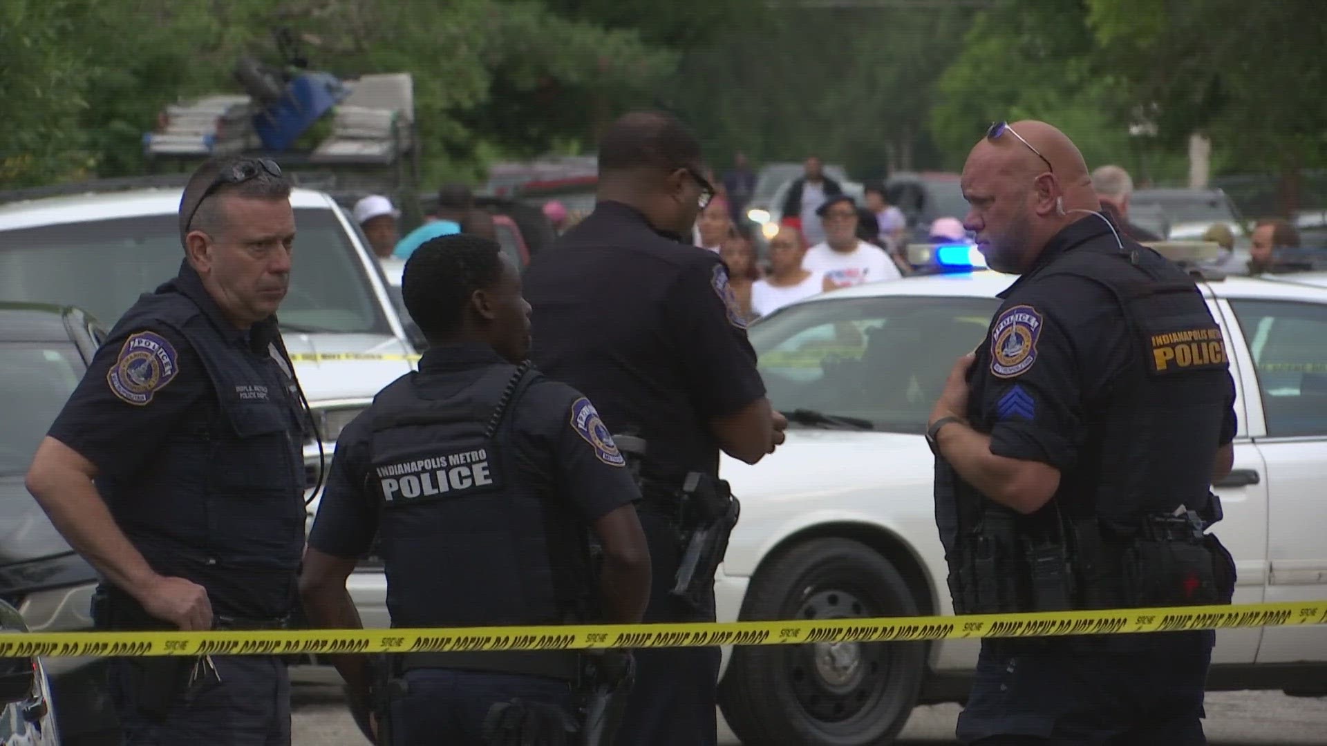 Police are investigating a shooting that killed one person and wounded another on the west side of Indianapolis Thursday night.