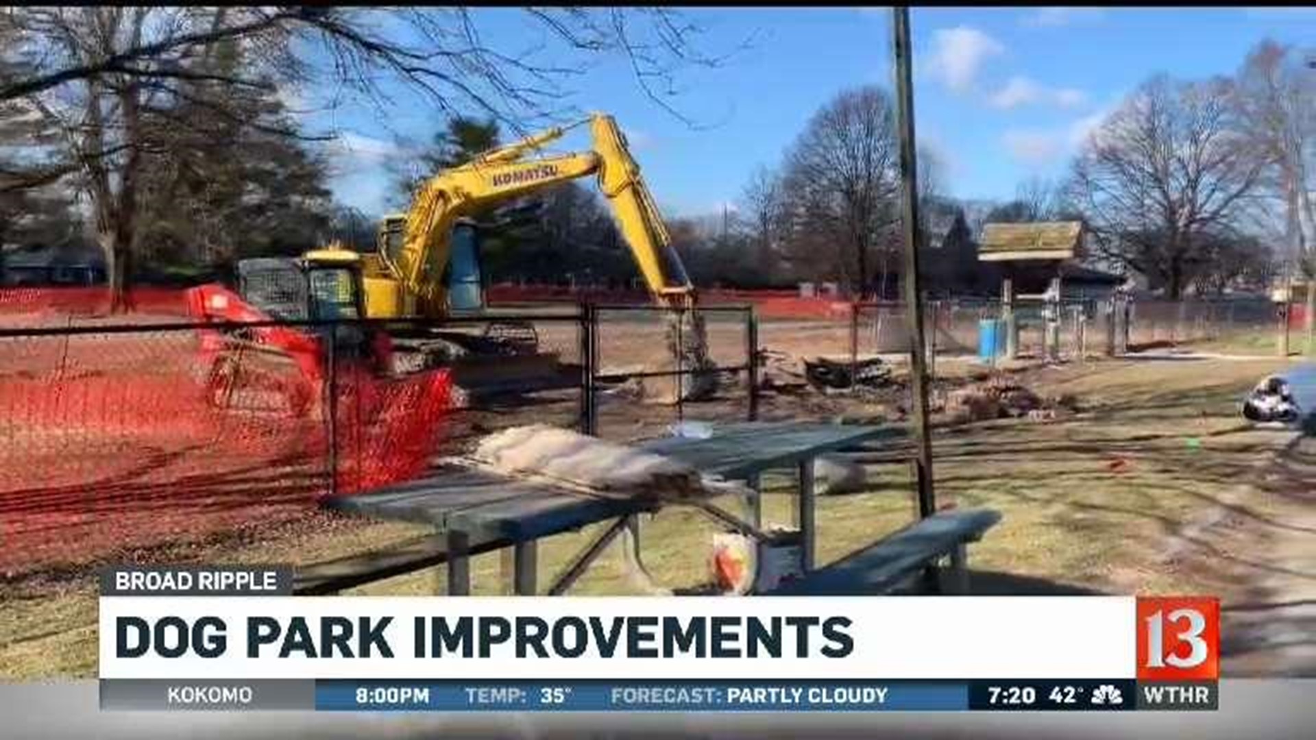 Dog Park Under Construction