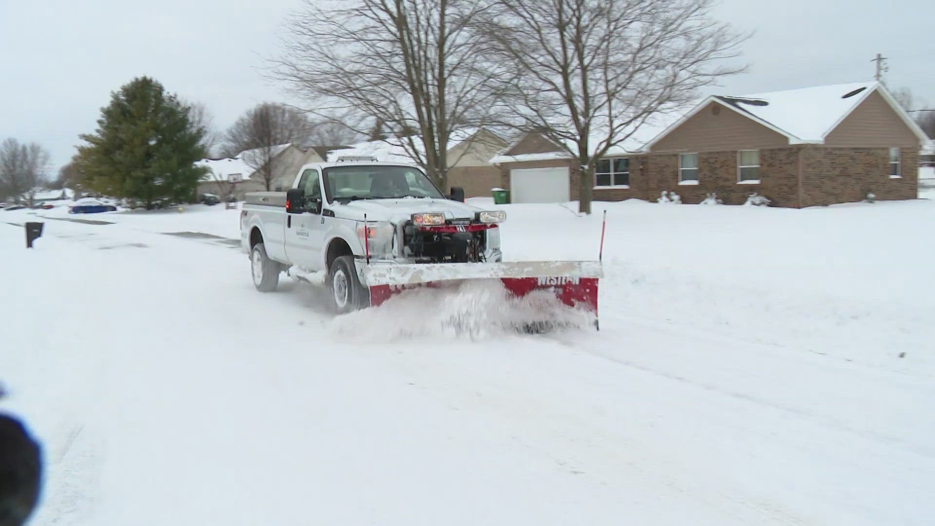 Update on road conditions Monday evening in Johnson County after winter