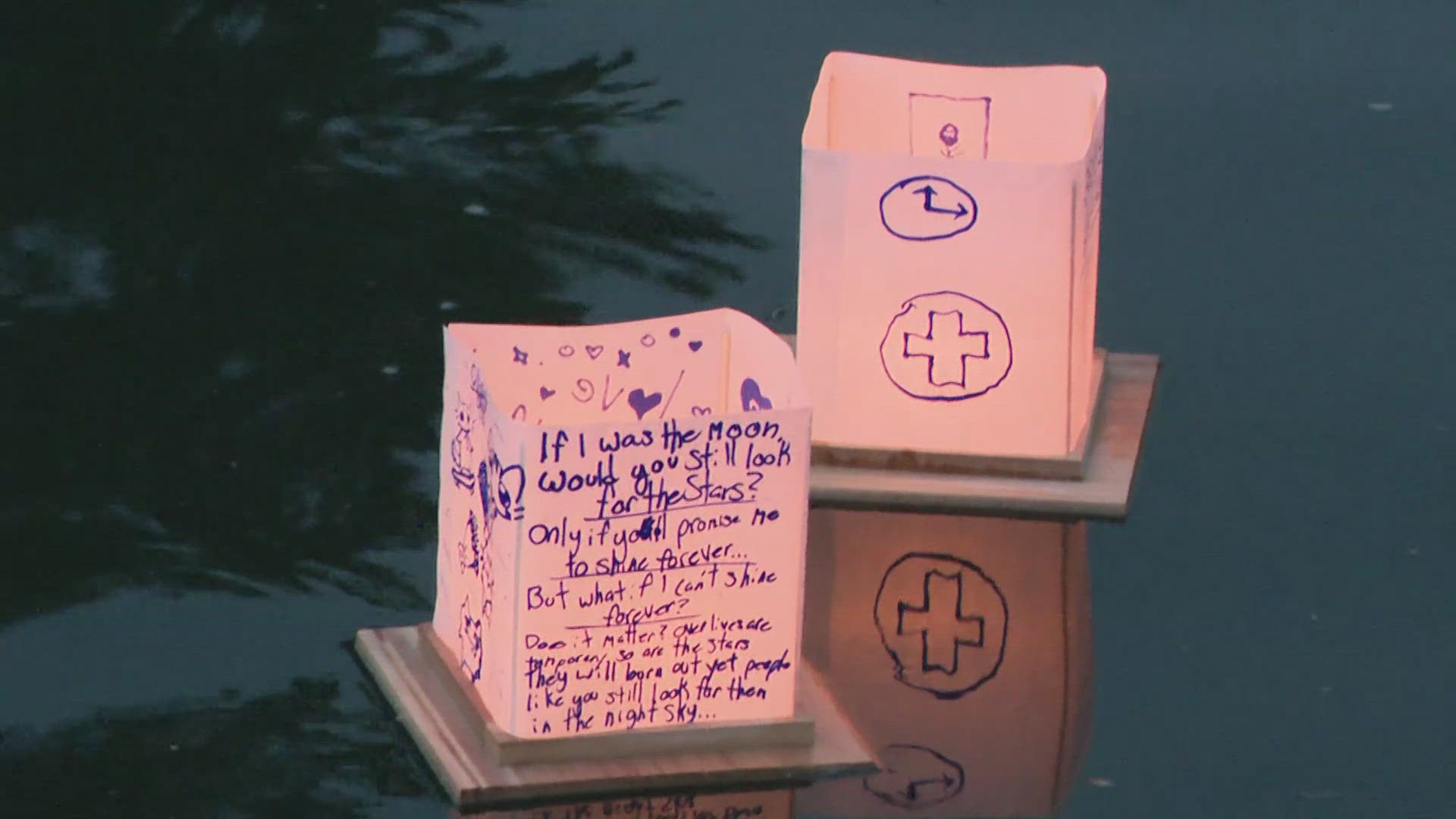 Festival organizers said was a night of fun for people of all ages, connecting with new friends and watching those lanterns light up the night.