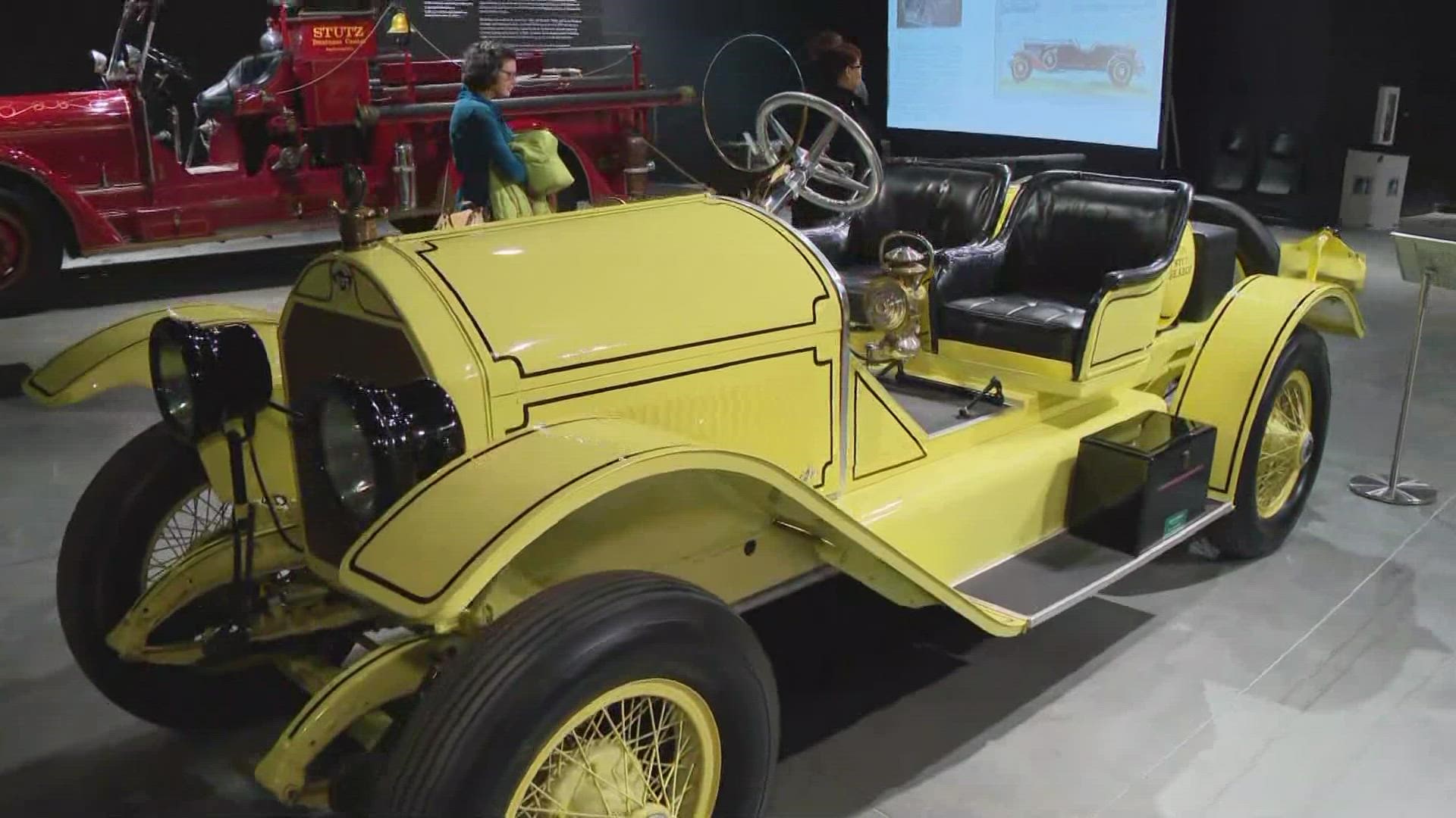 Karen Campbell has a preview of the cool cars at Stutz Car Museum.