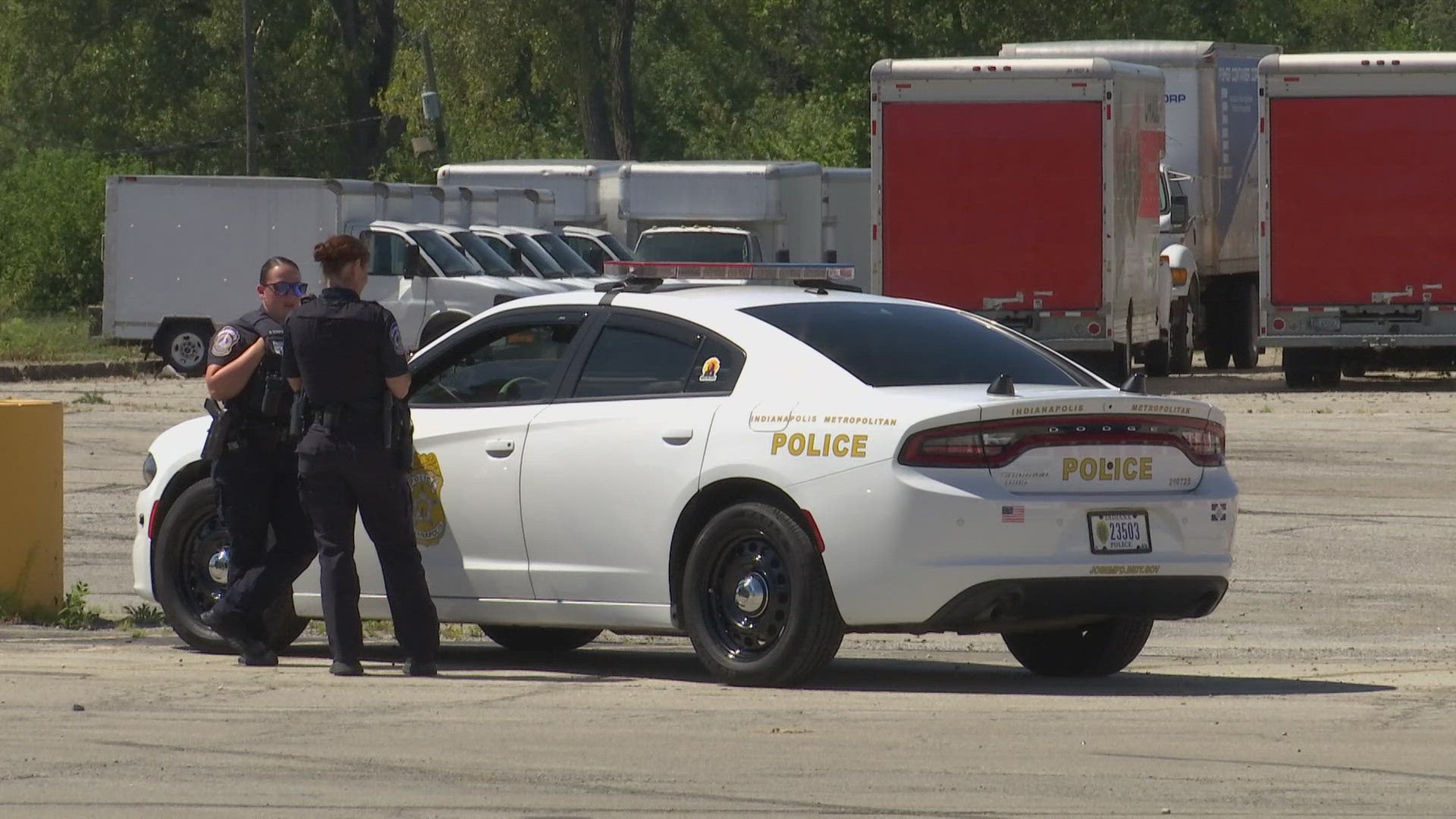 One person is in critical condition after a shooting near East 38th Street and Shadeland Avenue Monday afternoon.