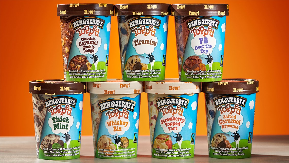 Ben & Jerry's releases 7 new ice cream flavors