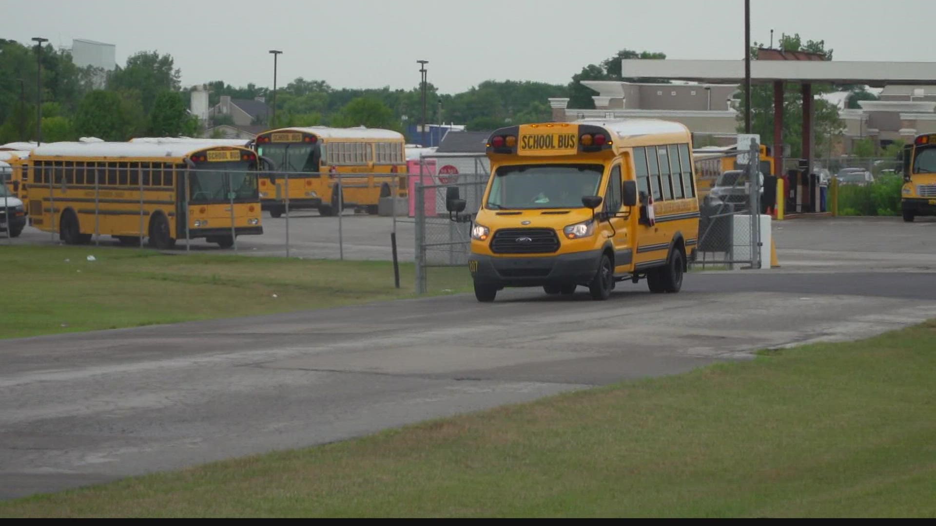 Hamilton Southeastern Schools official are looking for ways to upgrade the affected buses.