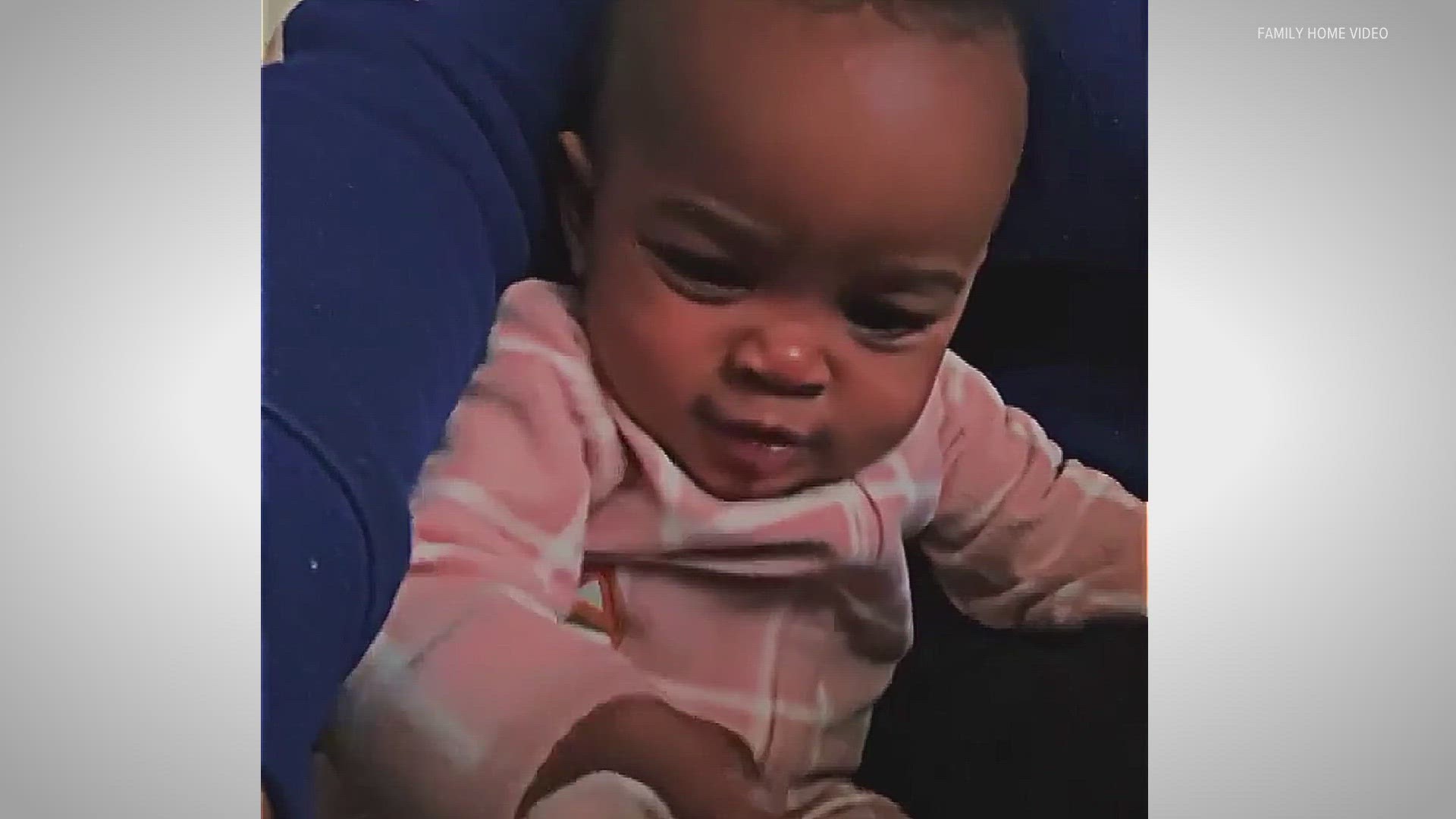 A family wants to know why no one is charged in the death of 7-month-old Harmonnie Jones, who was beaten to death in January.