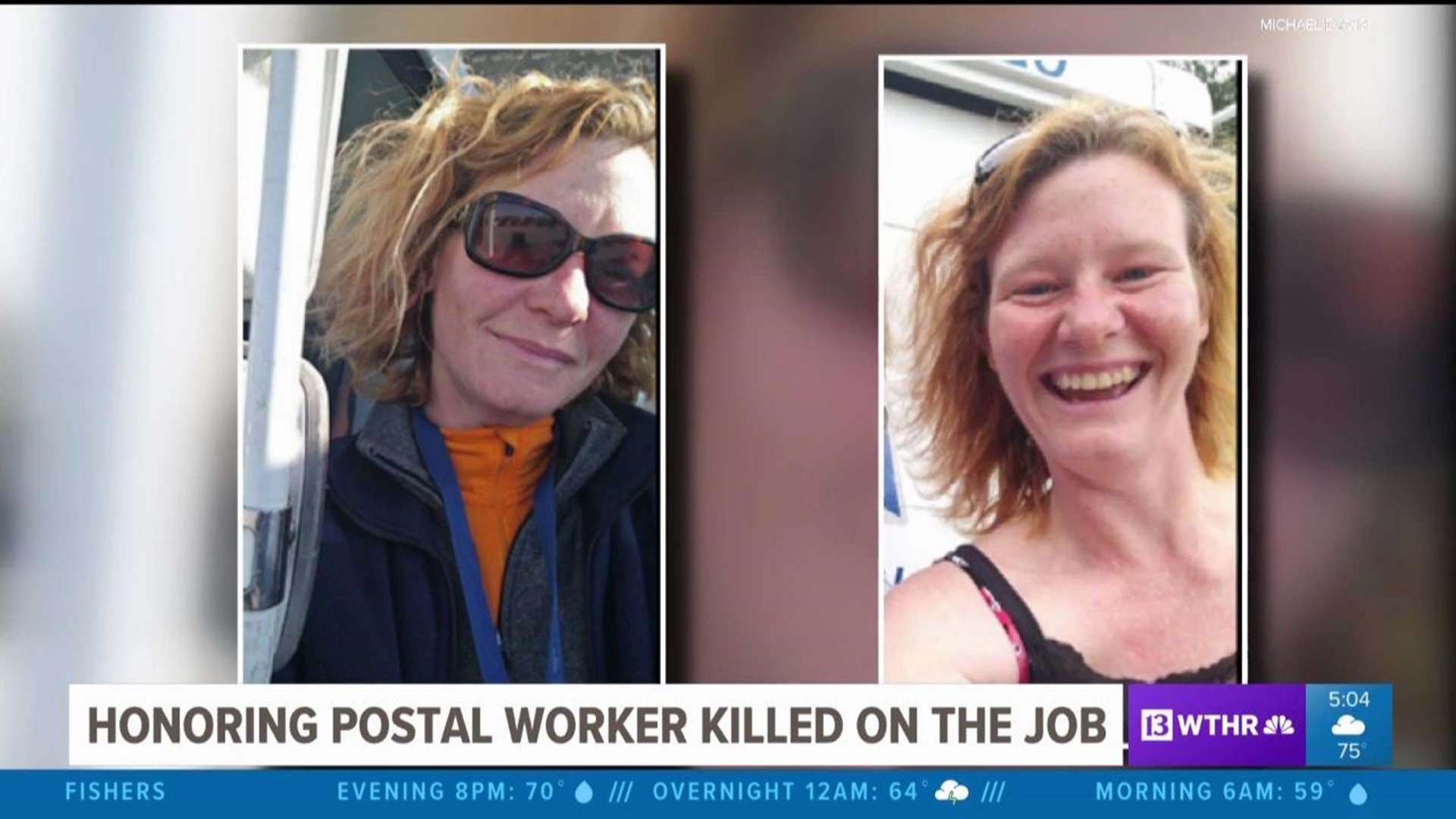 Postal worker killed on her route