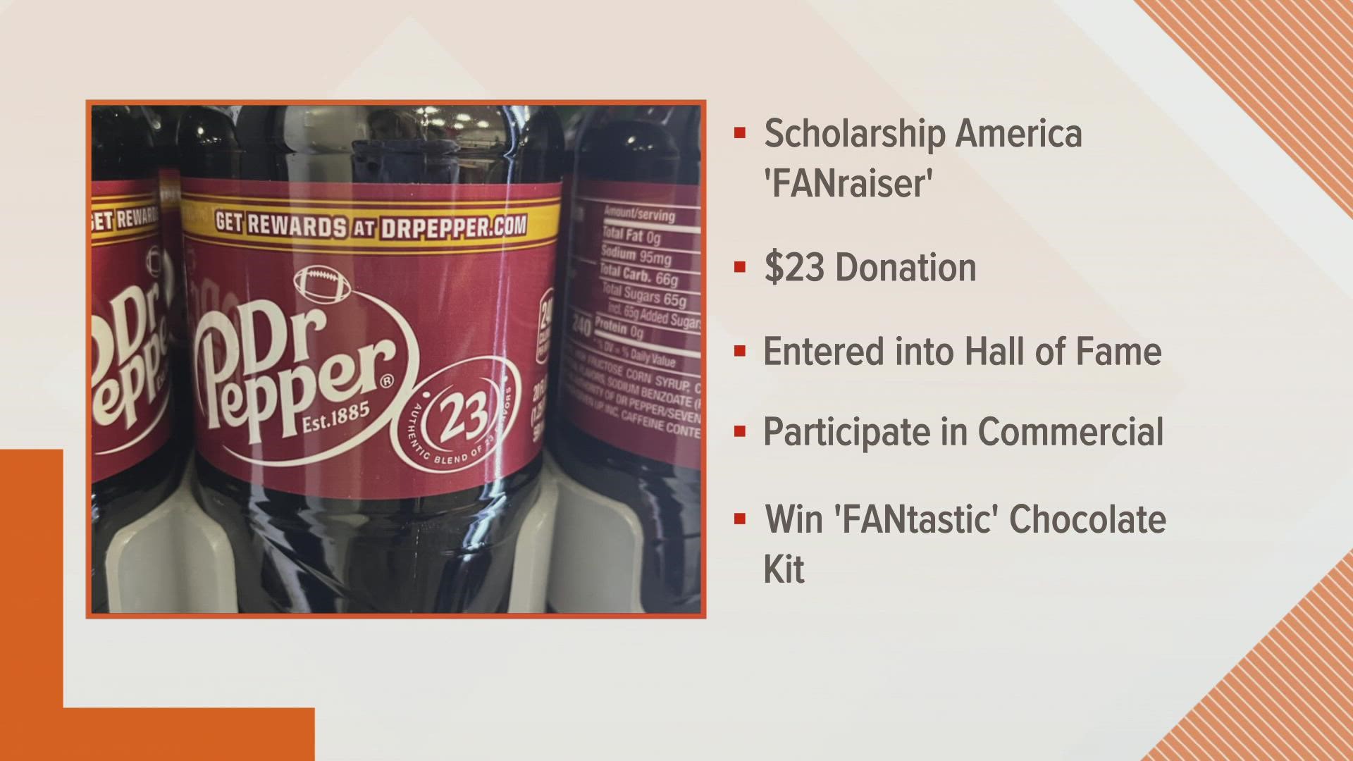Tuesday, Nov. 23 is the last day to enter the sweepstakes with a $23 donation.