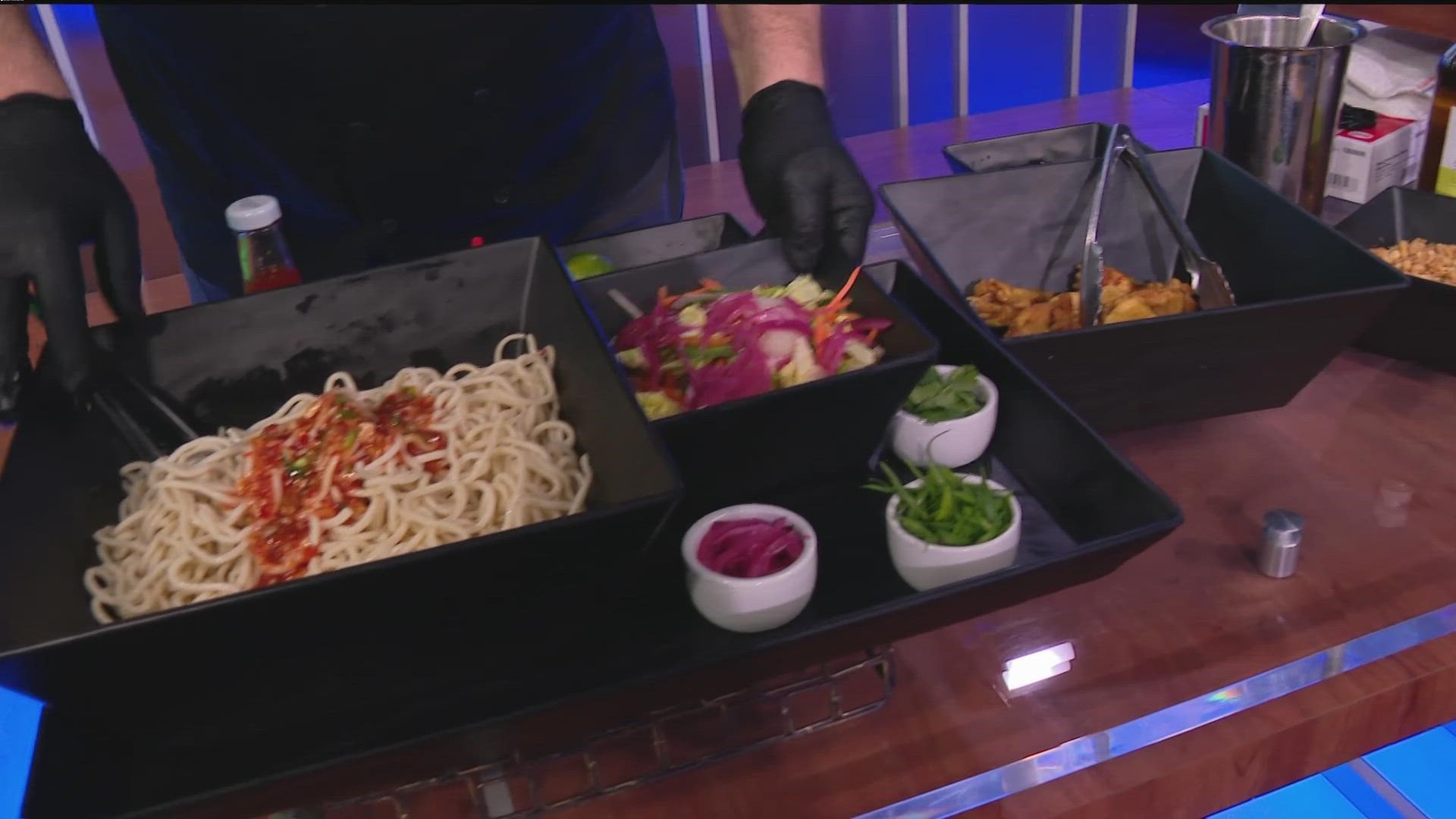 Chefs from Crystal Signature Events at the Indiana Roof Ballroom showed off recipes perfect for the Super Bowl.