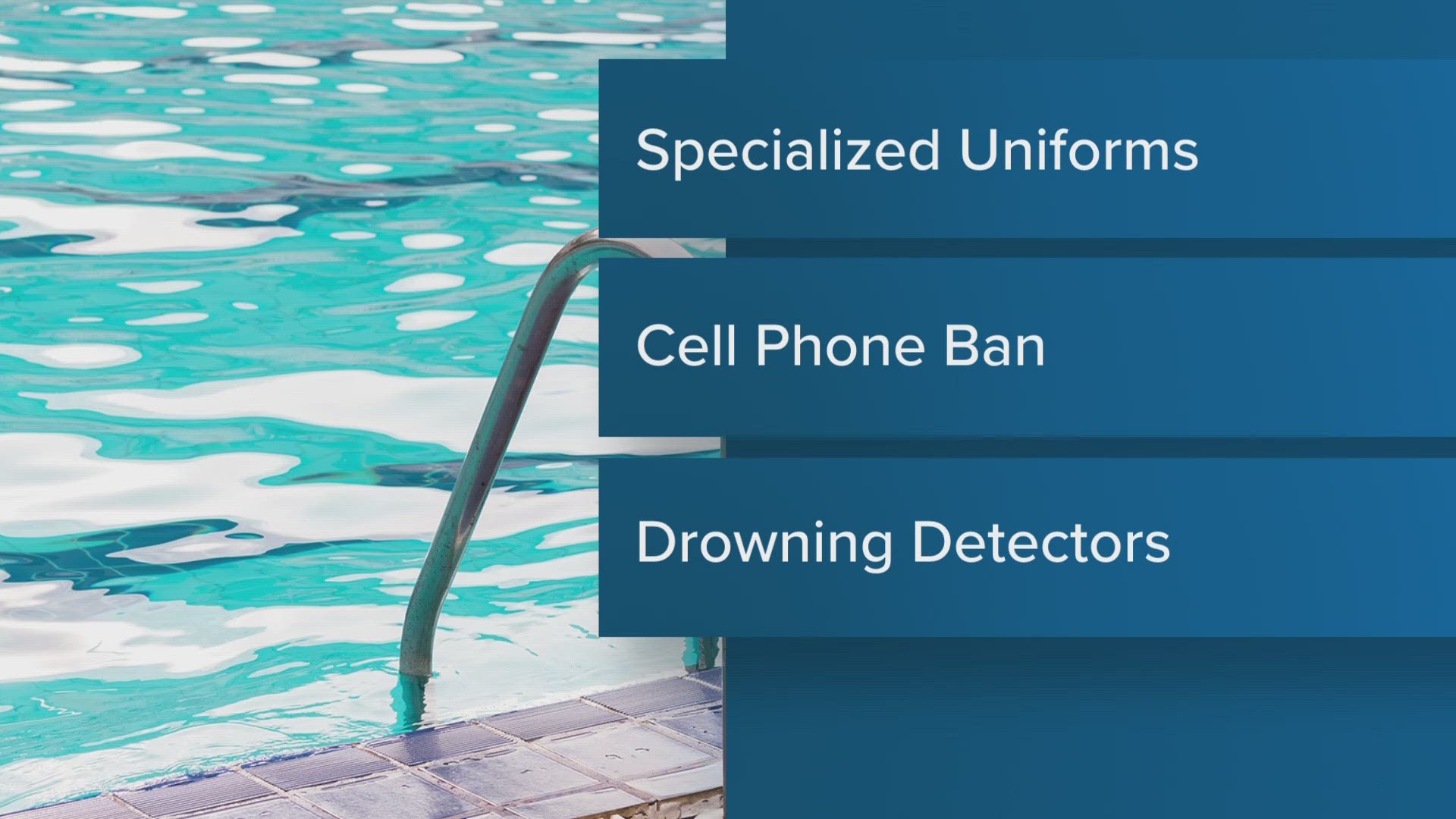 13News reporter and anchor Dustin Grove dives in to the new policy changes suggested after a student drowned at Whiteland High School.