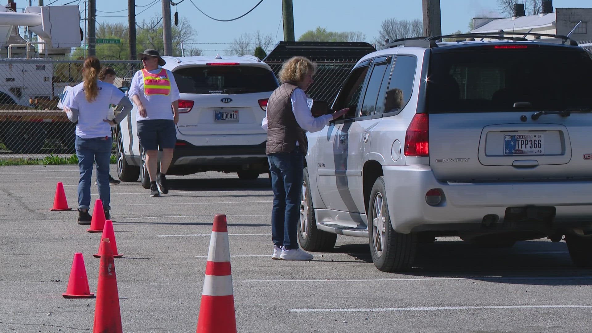 Indy's "Parvo Prevention Project" hosted a free vaccine clinic on Saturday near North Sherman Drive and East 16th Street.