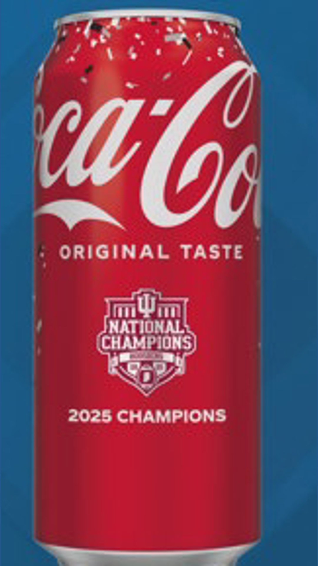Coca-Cola debuts cans and bottles that celebrate IU's CFP National