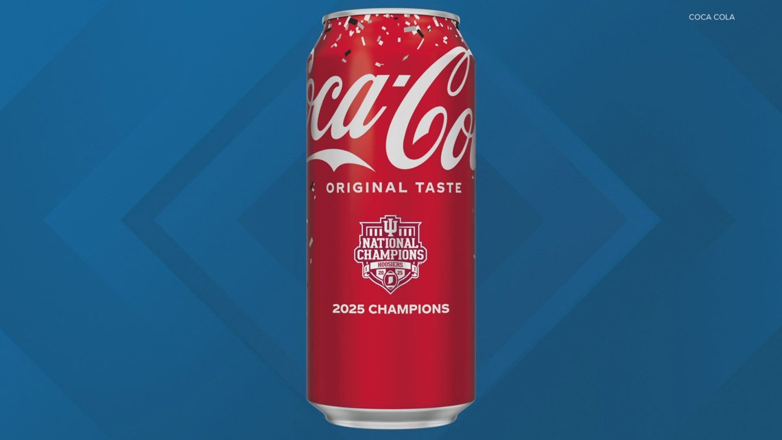 Coca-Cola debuts cans and bottles that celebrate IU's CFP National