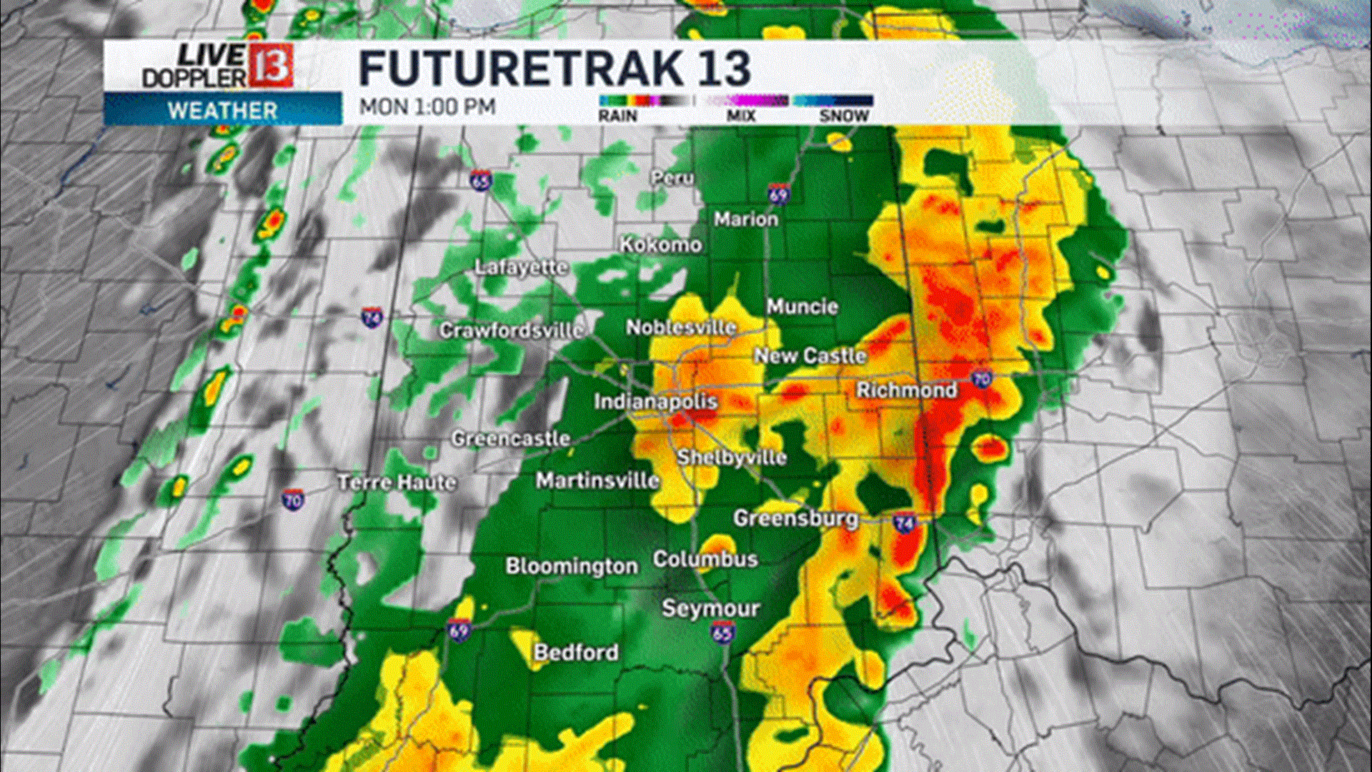 Showers & Storms - Live Doppler 13 Blog | wthr.com