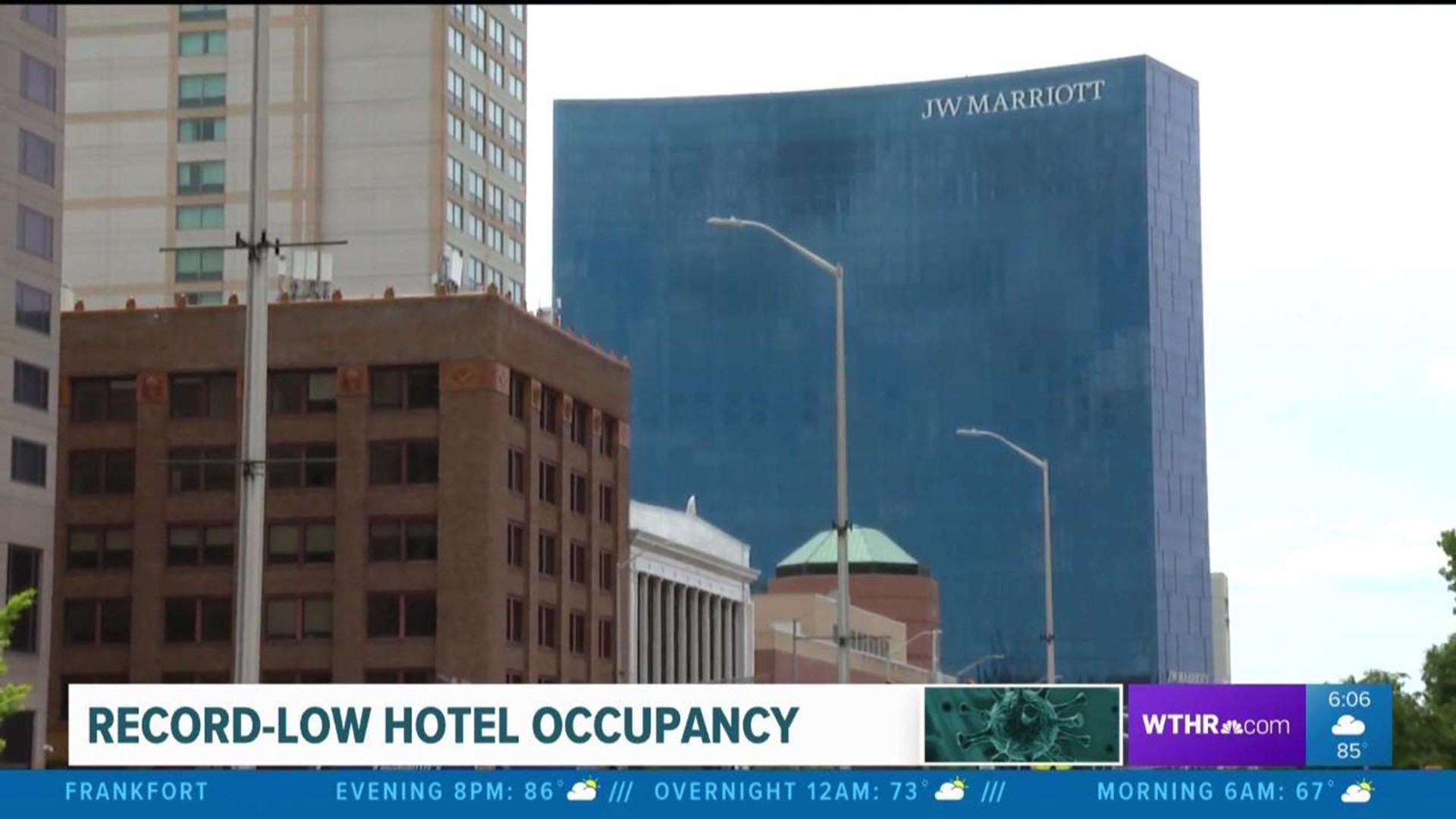 Record low hotel occupancy