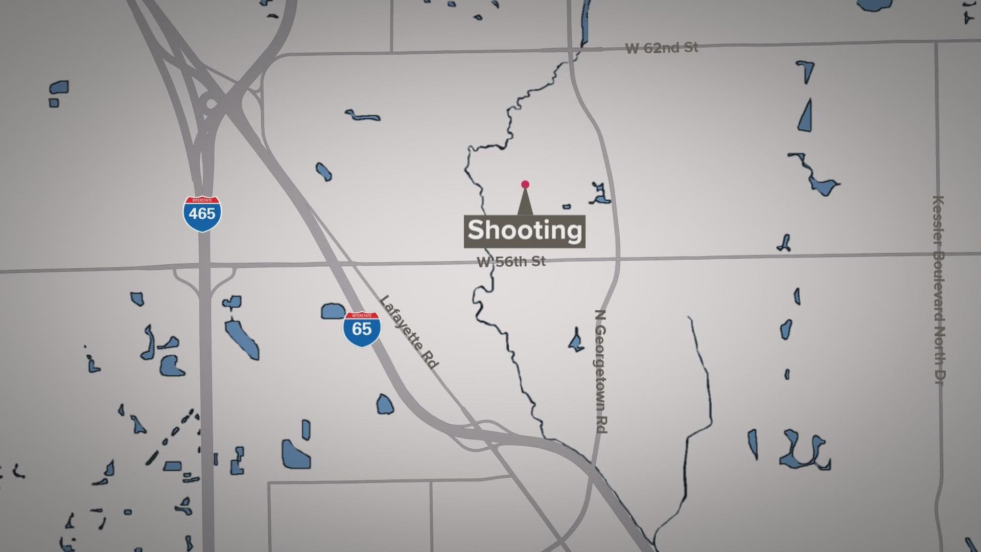 The shooting happened on Winterberry Drive, near 56th and Georgetown, around 12:30 a.m. Saturday.