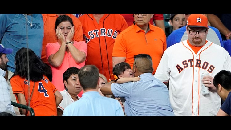 Young girl hit by foul ball at Astros game has permanent brain injury,  attorney says
